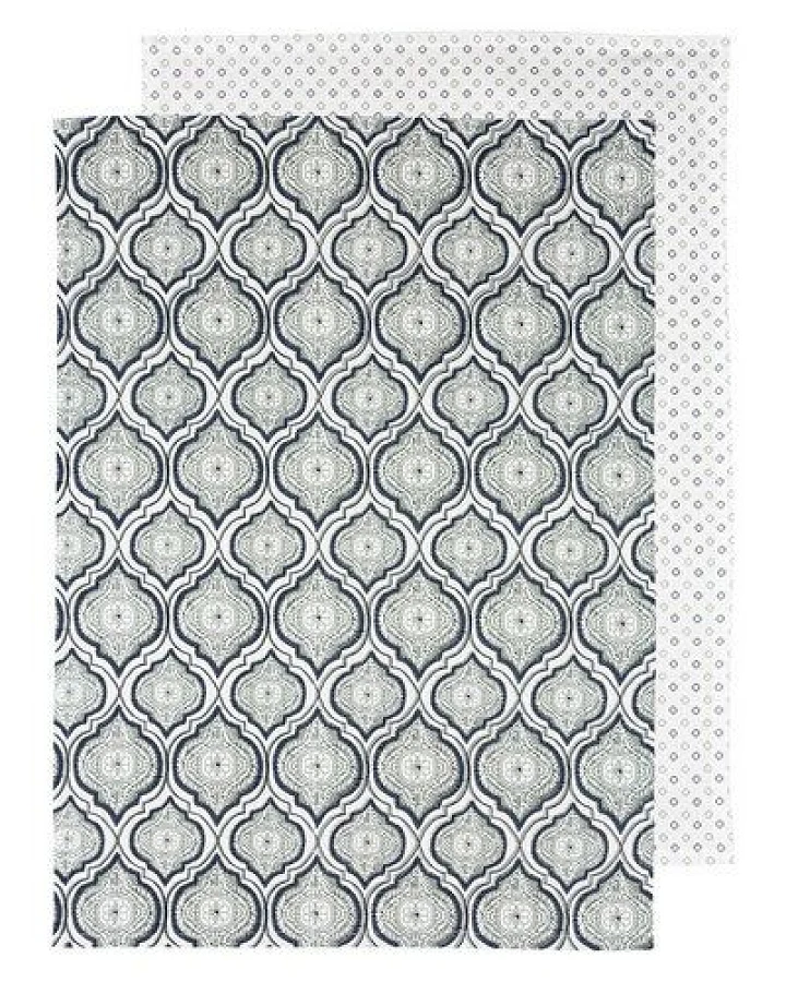 TRANQUILLO Geschirrtuch, 2er Set, aus Biobaumwolle, 70 x 50 cm (TEX029, TEX030, TEX031, TEX109, TEX110, TEX111)
