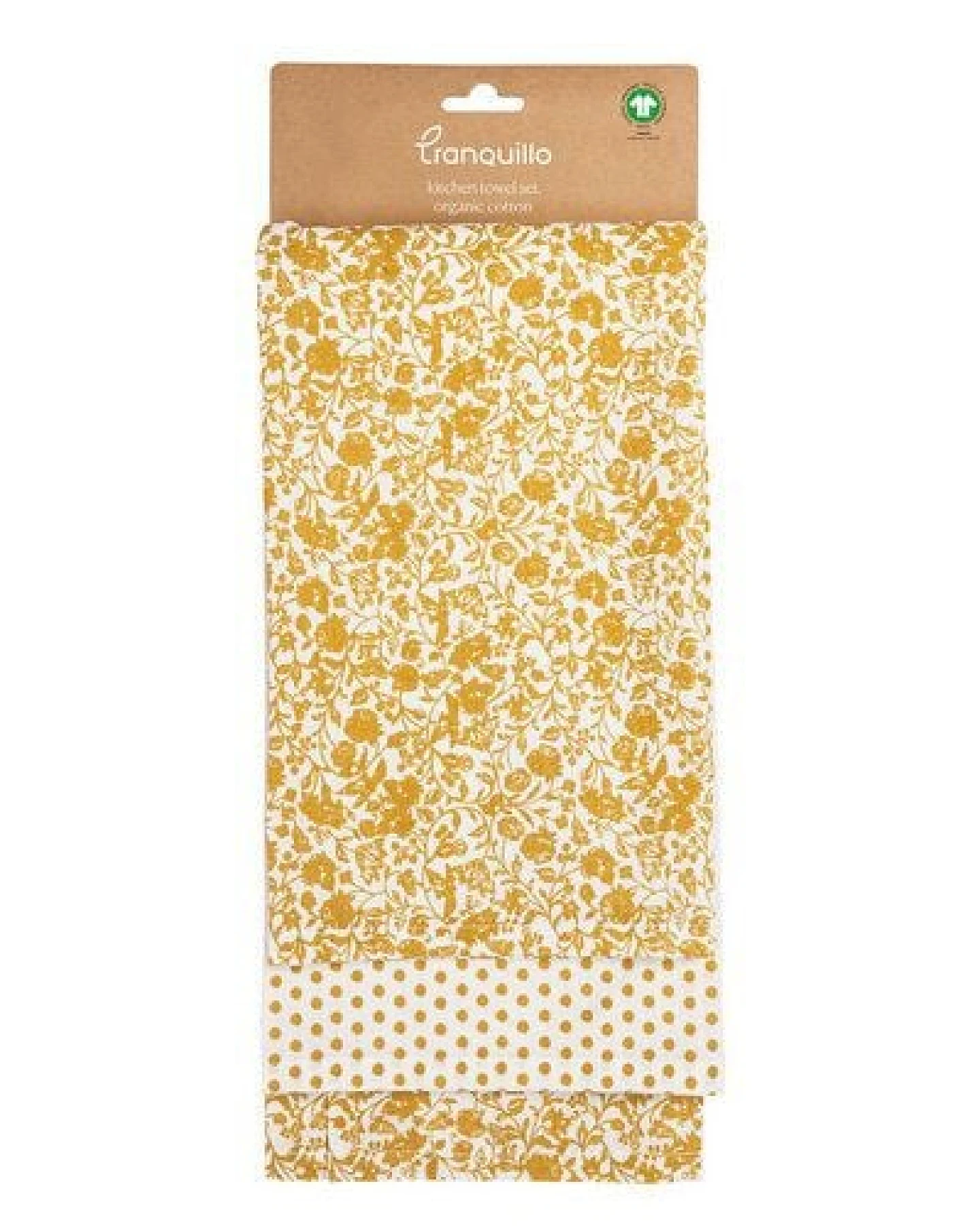 TRANQUILLO Geschirrtuch, 2er Set, aus Biobaumwolle, 70 x 50 cm (TEX029, TEX030, TEX031, TEX109, TEX110, TEX111) – Ansicht 4