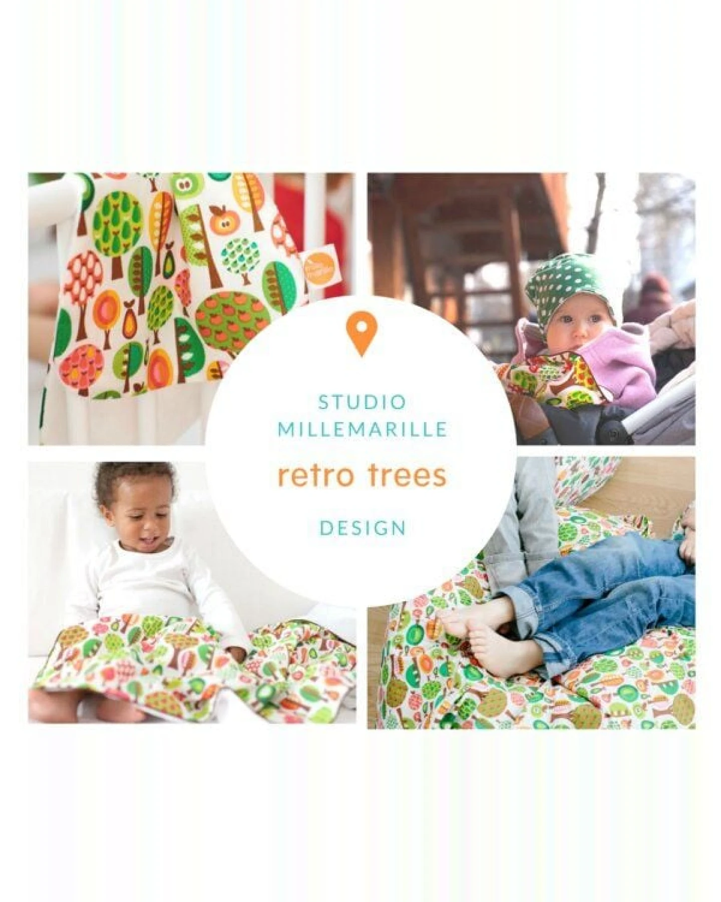 Millemarille Praktisches & seidenweiches Spucktuch I antibakteriell I Bambussfrottee I VIELE DESIGNS! – Ansicht 4