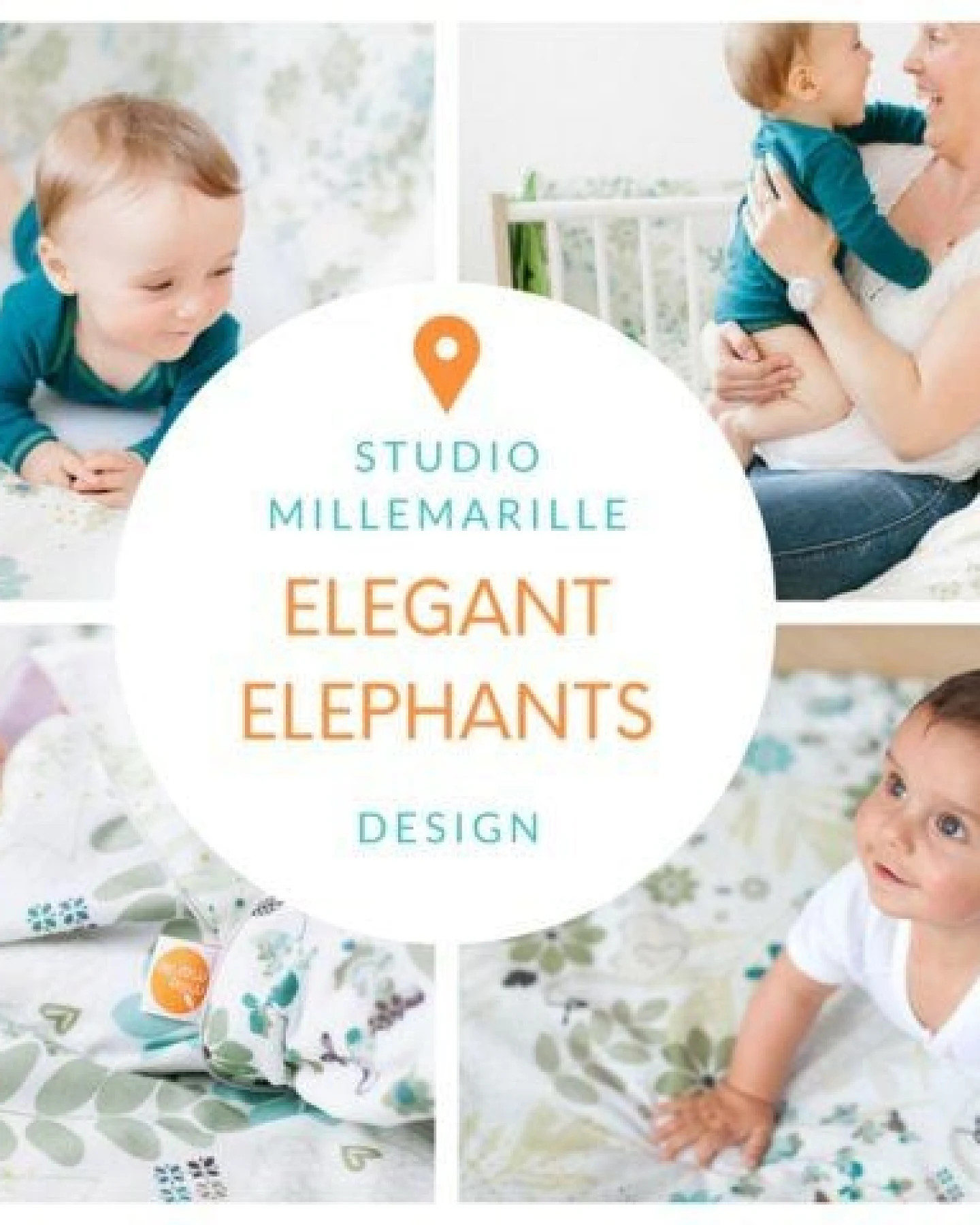 Millemarille Praktisches & seidenweiches Spucktuch I antibakteriell I Bambussfrottee I VIELE DESIGNS! – Ansicht 3