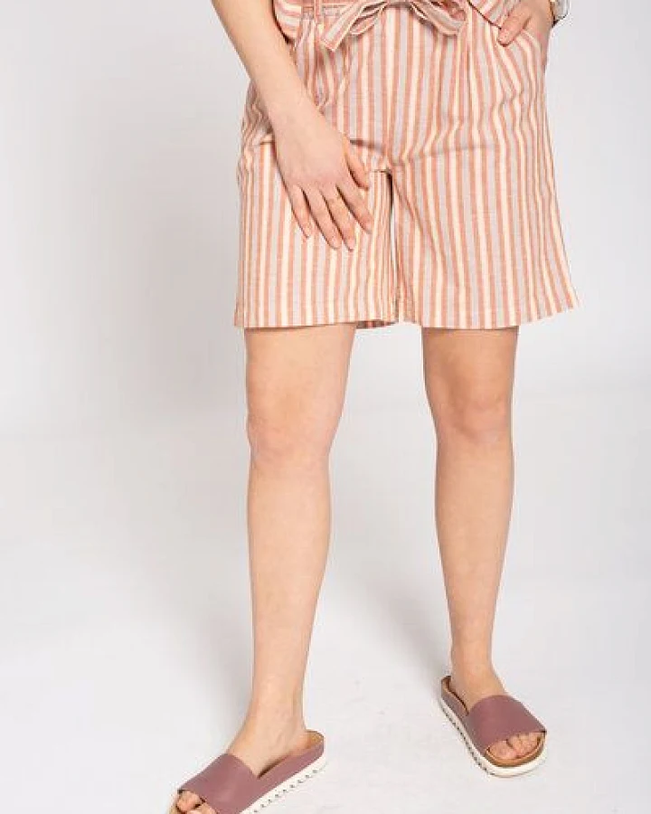 recolution Leinen Shorts #STRIPES