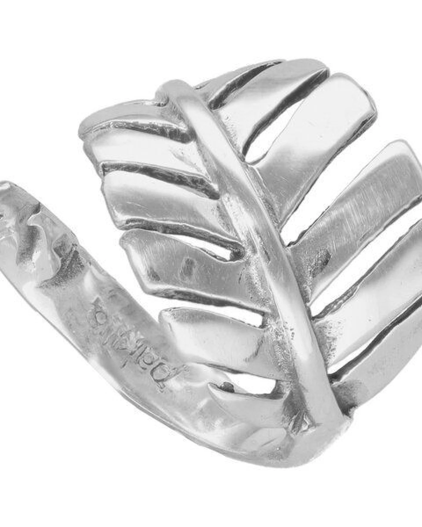 pakilia Silber Ring Farn Fair-Trade und handmade – Ansicht 3