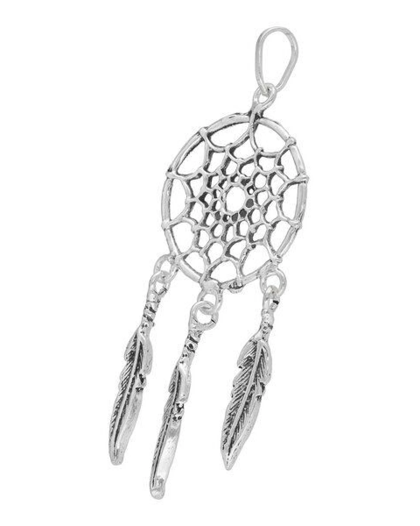 pakilia Silber Kette Traumfänger Fair-Trade und handmade – Ansicht 2