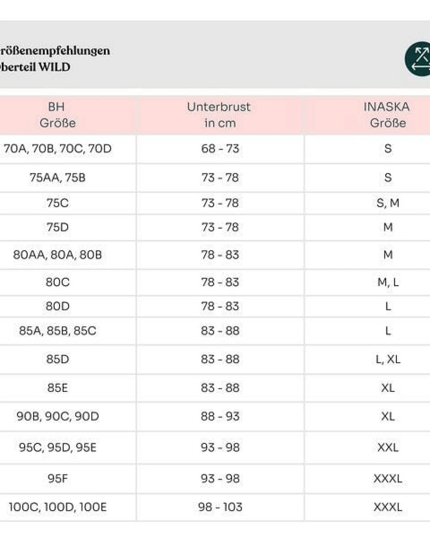 INASKA Multiway Sportbikini Oberteil WILD – Ansicht 4