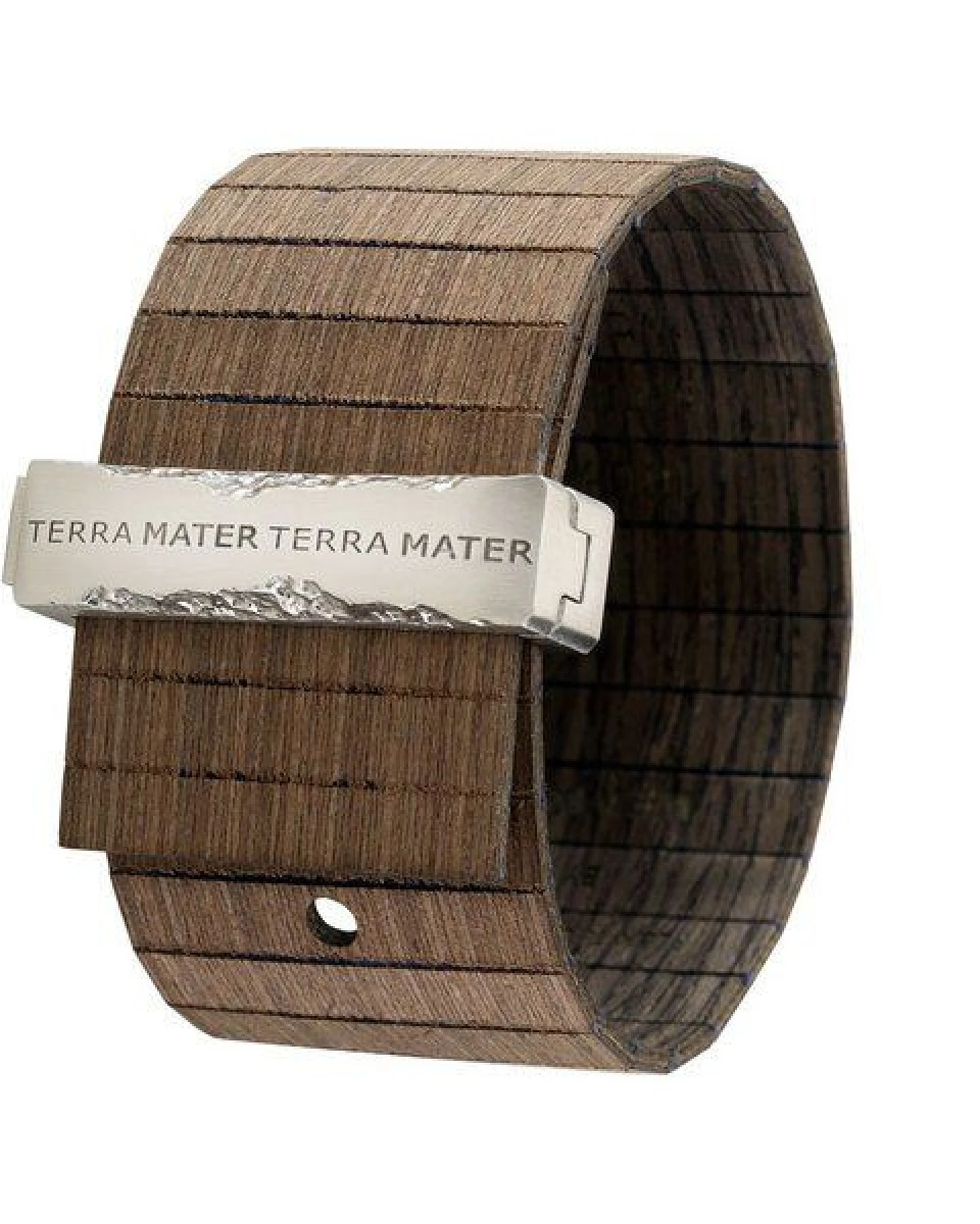 WEWOOD Holz-Armband TALIA CHOCO BLACK SILVER – Ansicht 3