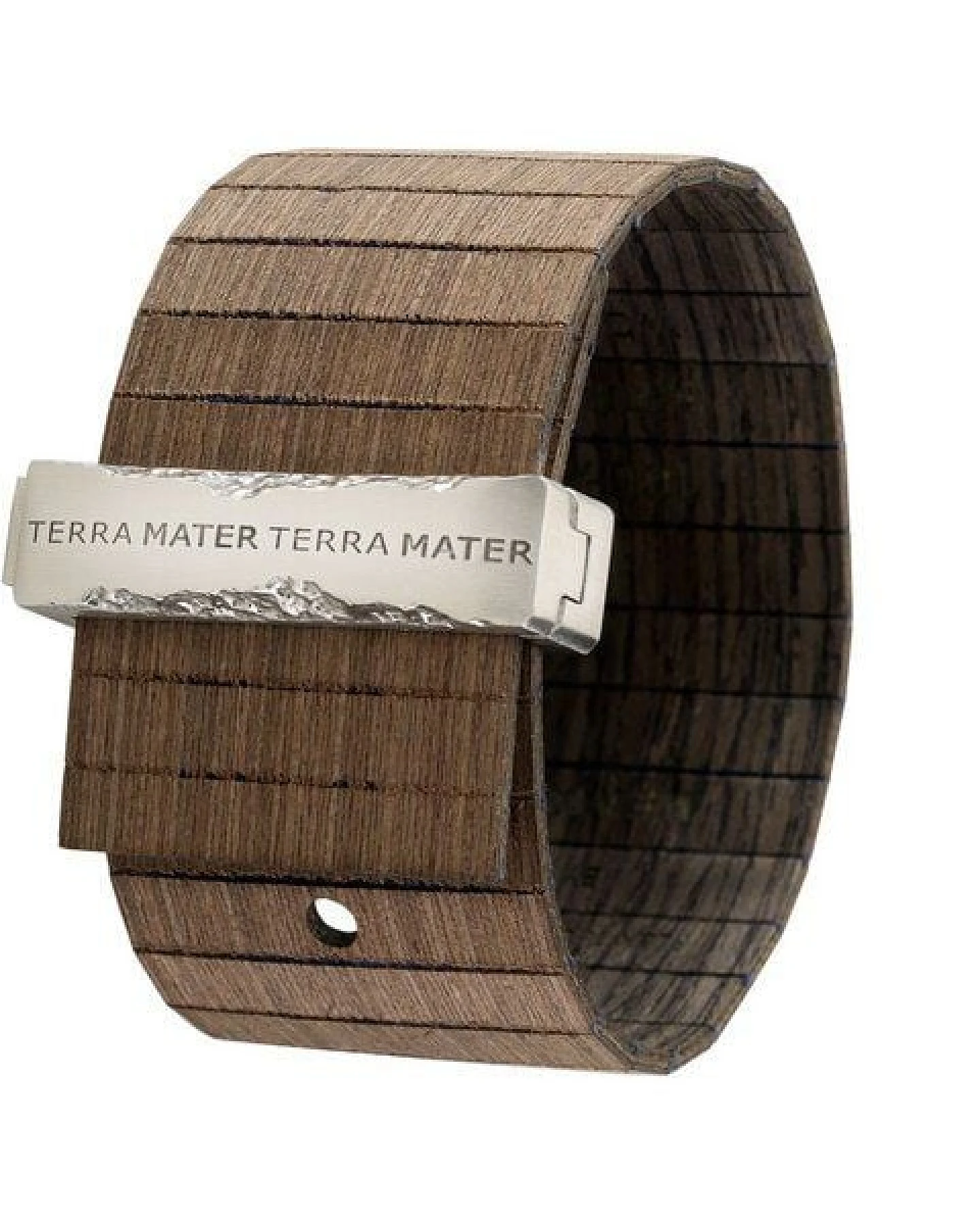 WEWOOD Holz-Armband TALIA CHOCO BLACK SILVER – Ansicht 3