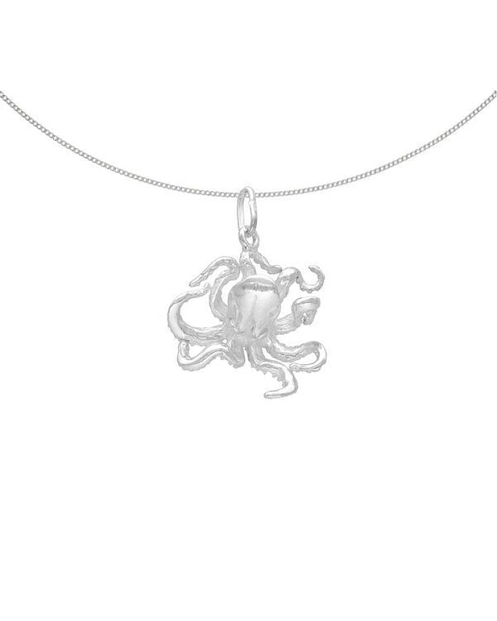pakilia Silber Kette Krake Fair-Trade und handmade
