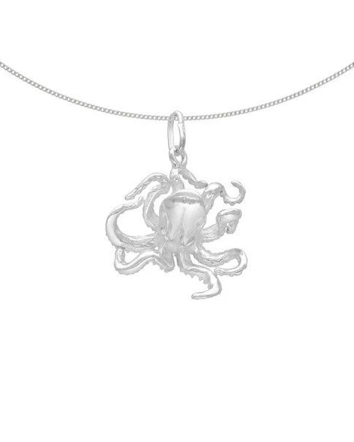 pakilia Silber Kette Krake Fair-Trade und handmade