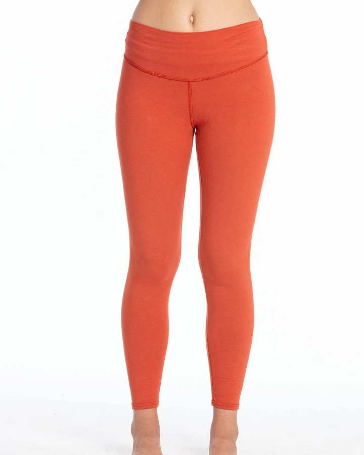 RAVENS VIEW IBIZA Damen vegan Legging Deva Terracotta