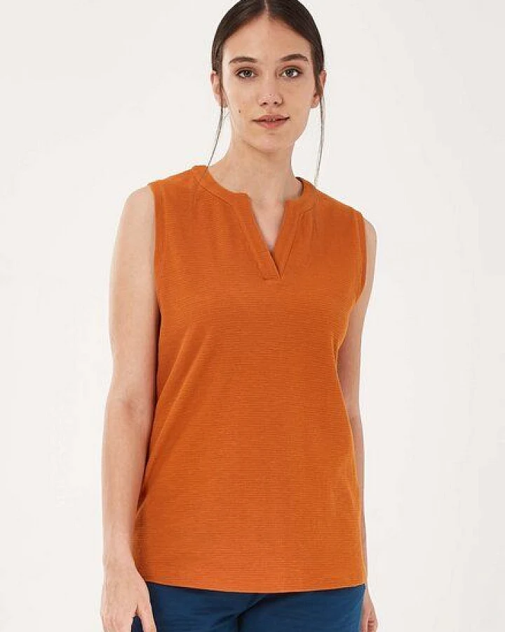 ORGANICATION Top aus Bio-Baumwolle in Jacquard Jersey