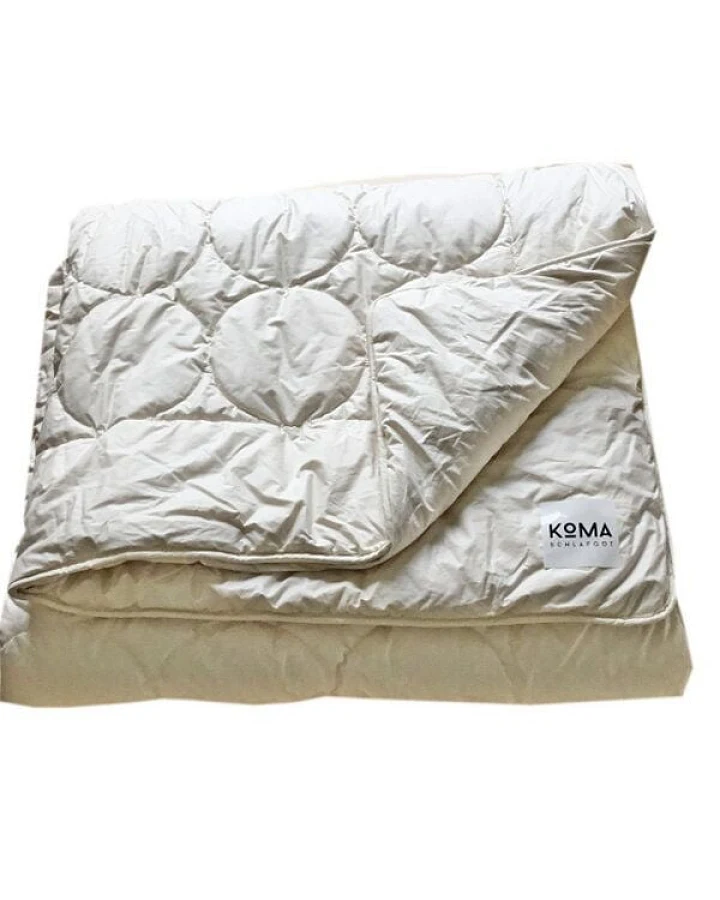 KOMA Schlafgut 200x200 cm Sommer Kapok Bio Bettdecke - vegan