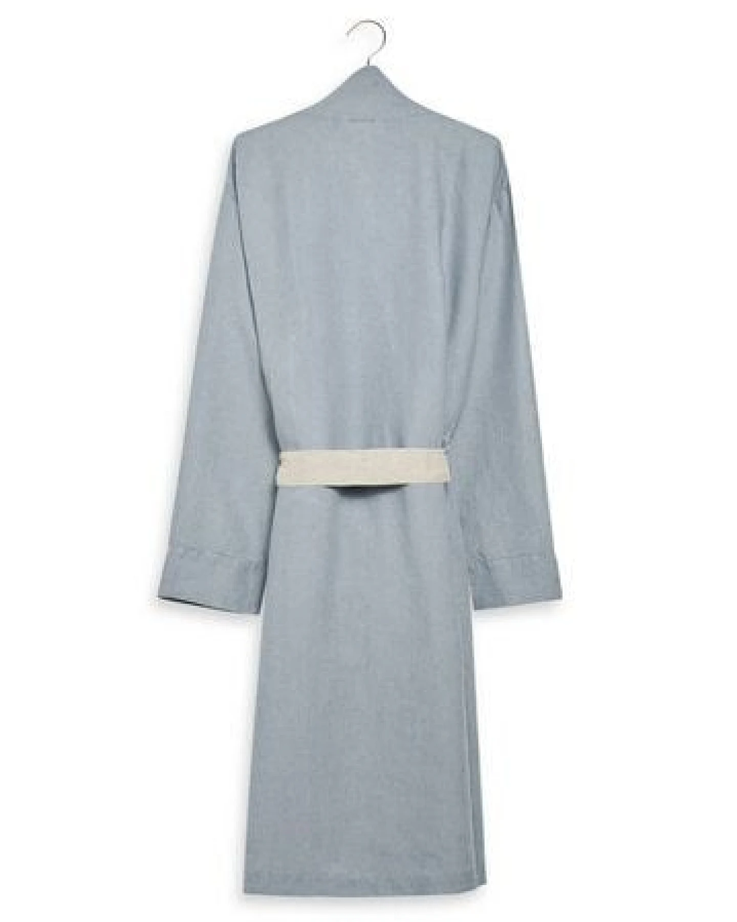 Yumeko Kimono Bademantel Gewaschenes Leinen – Ansicht 4