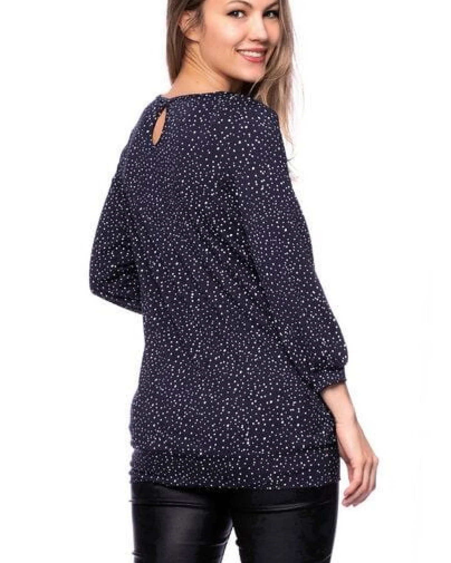 Milchshake AMELIE Umstands-& Stillbluse (Print) – Ansicht 4
