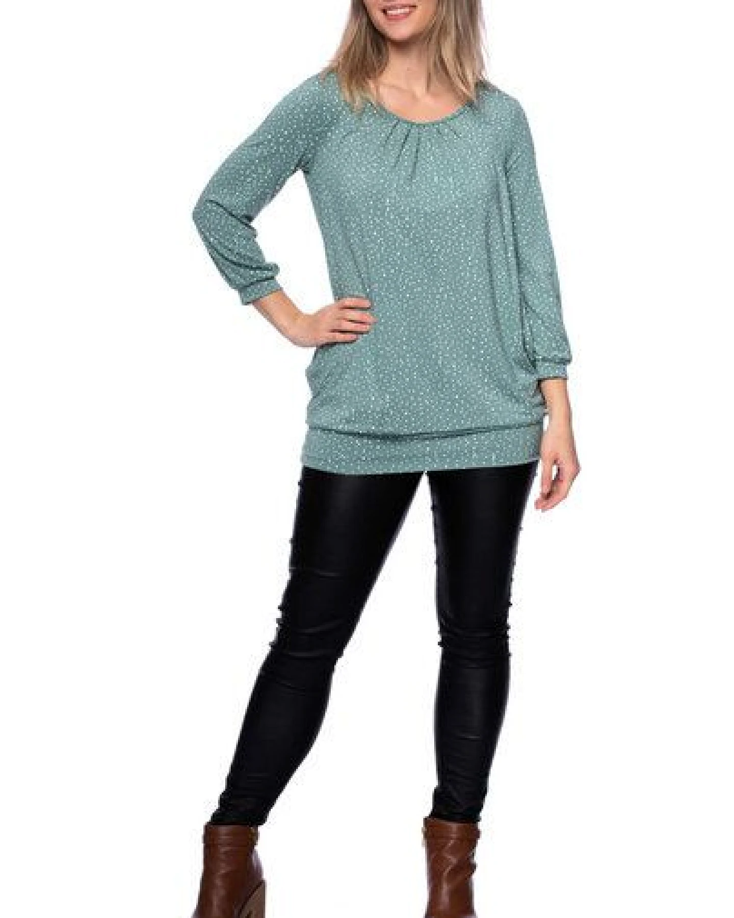 Milchshake AMELIE Umstands-& Stillbluse (Print) – Ansicht 3