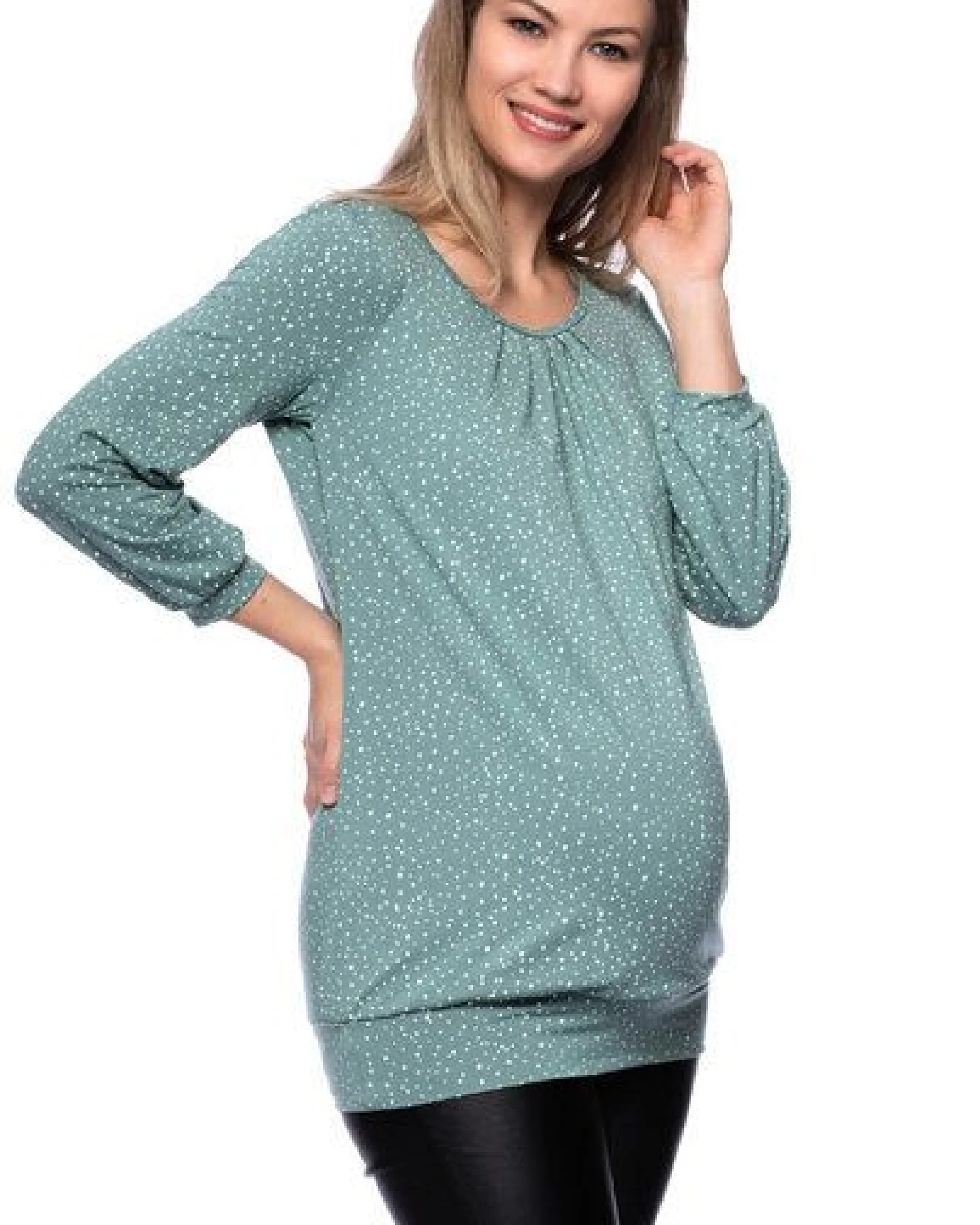 Milchshake AMELIE Umstands-& Stillbluse (Print) – Ansicht 2