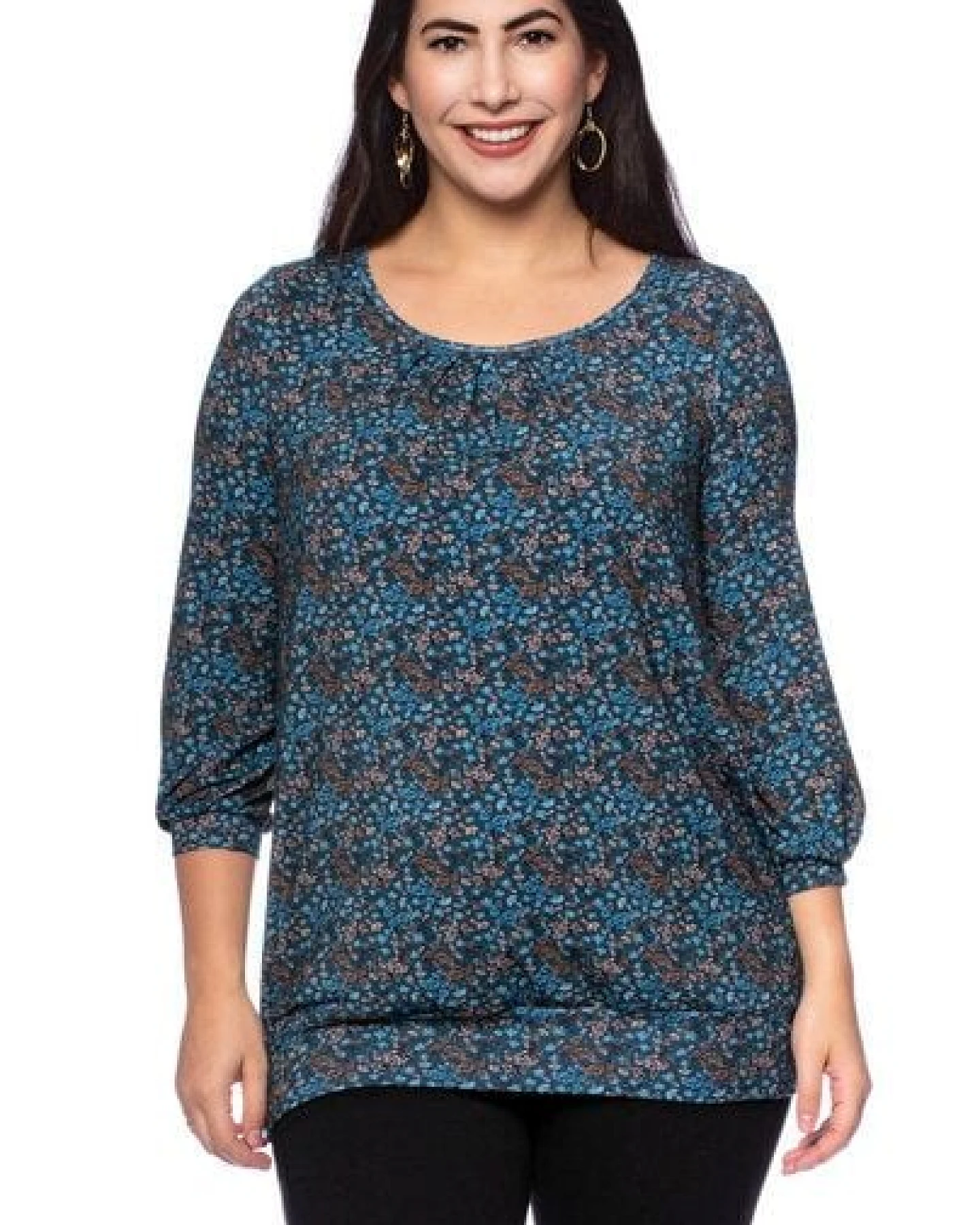 Milchshake AMELIE Umstands-& Stillbluse (Print) – Ansicht 4