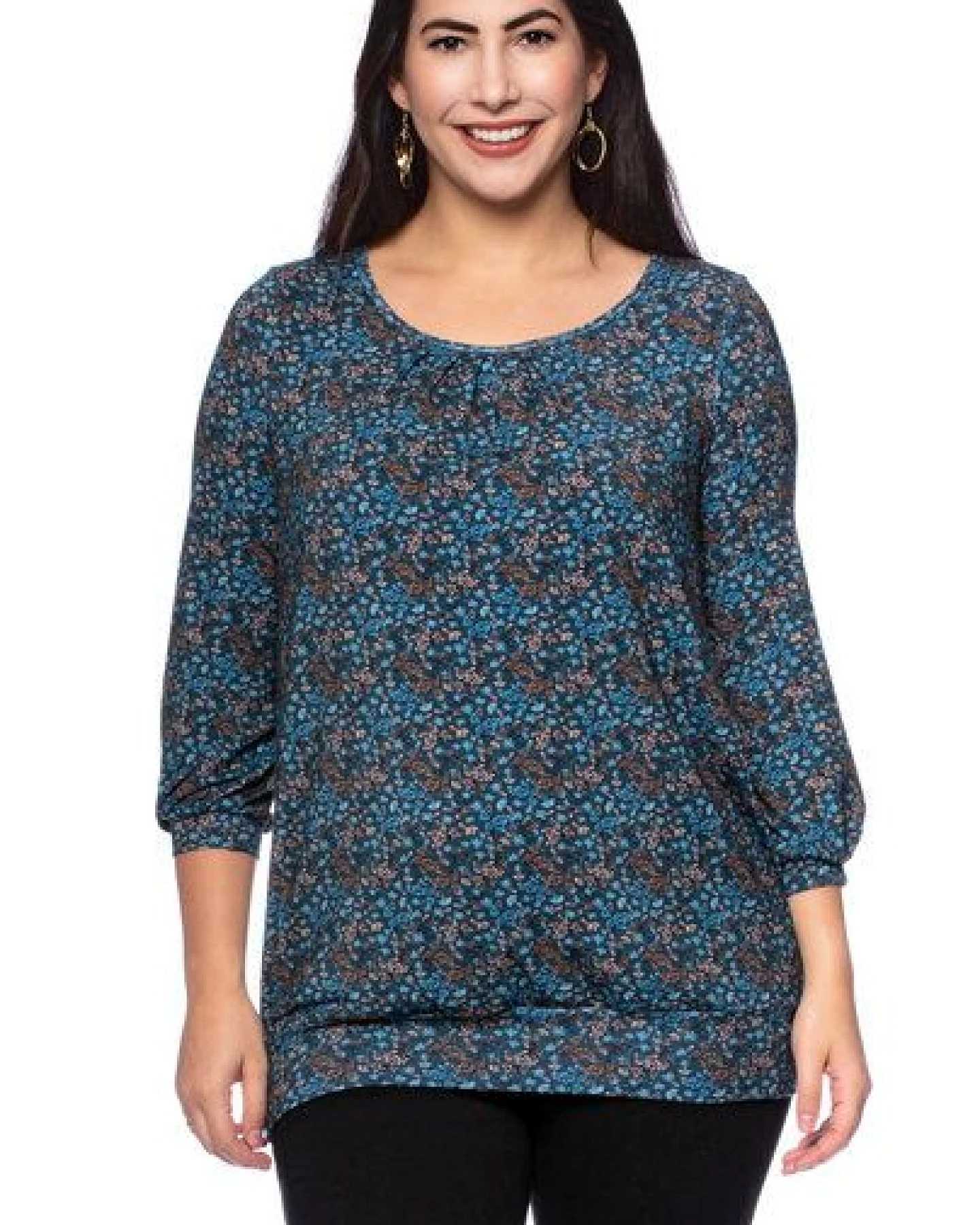 Milchshake AMELIE Umstands-& Stillbluse (Print) – Ansicht 4
