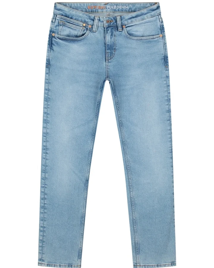 Kuyichi Herren vegan Jeans Straight Nick So Blue