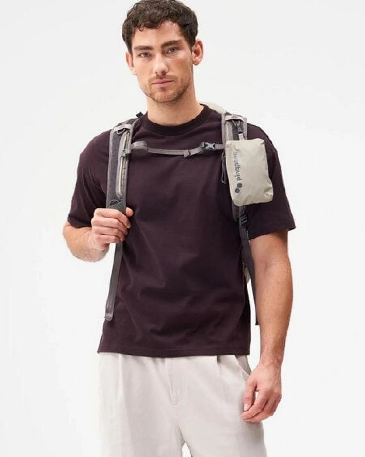 pinqponq Rucksack - KOMUT Medium Backpack - aus recyceltem Nylon – Ansicht 3