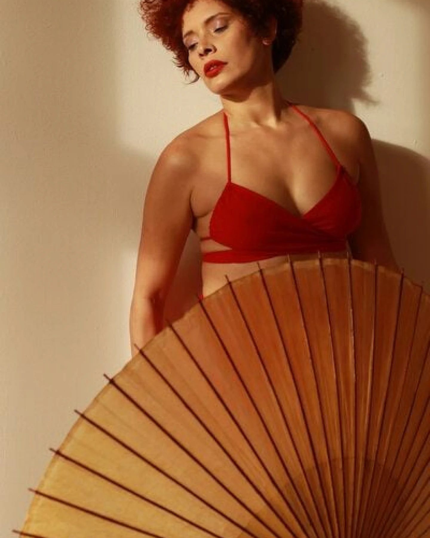 Anekdot Bikini Top Versatile Geranium – Ansicht 3