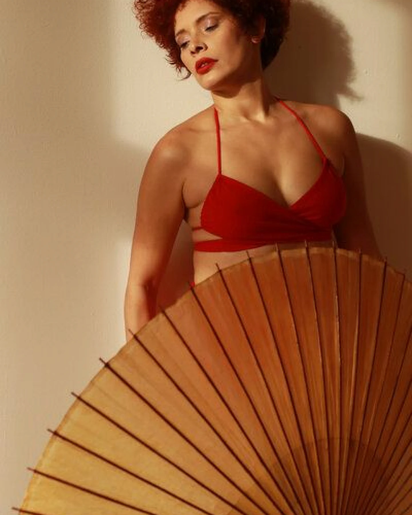 Anekdot Bikini Top Versatile Geranium – Ansicht 3