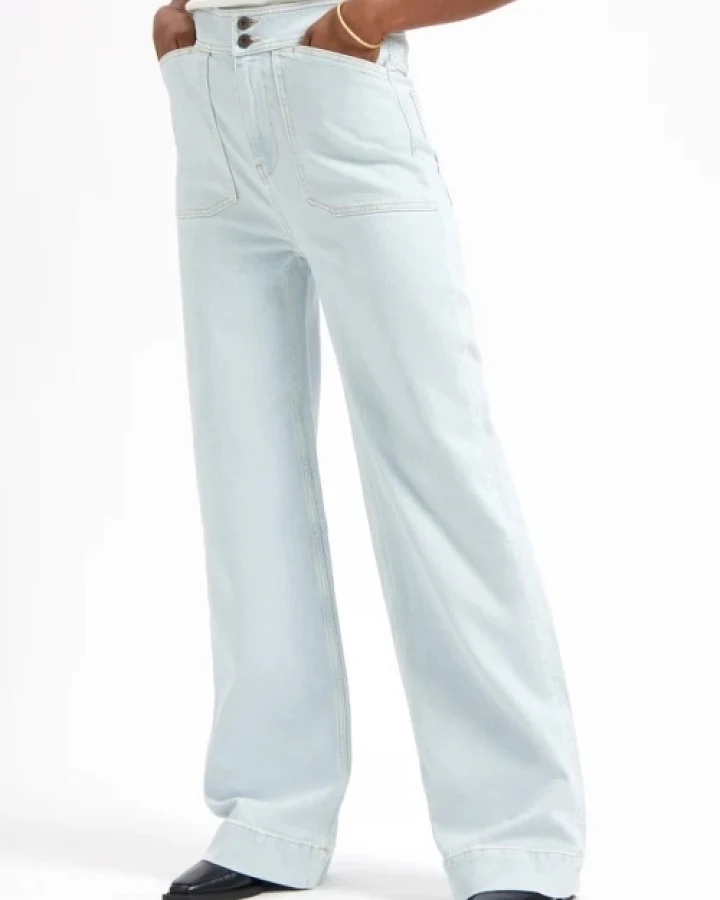 Kuyichi Damen vegan Jeans Farrah Worker Super Light