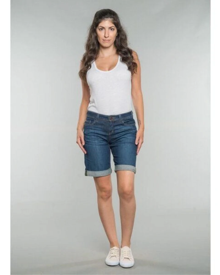 Feuervogl Denim Bermuda Shorts MOLLY