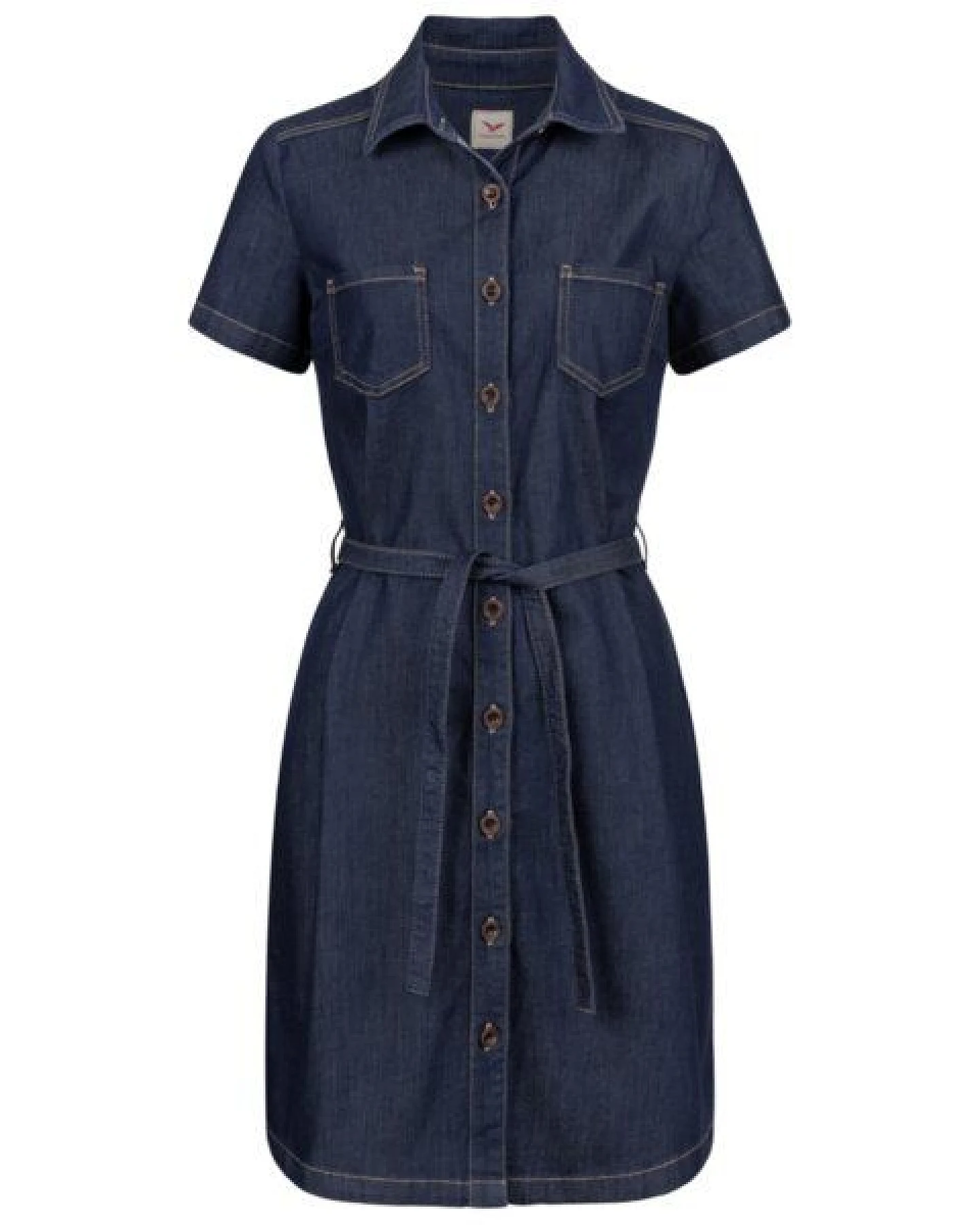 Feuervogl Shirtdress KAYSA Hemdblusenkleid aus LIGHT DENIM in classic blue – Ansicht 2