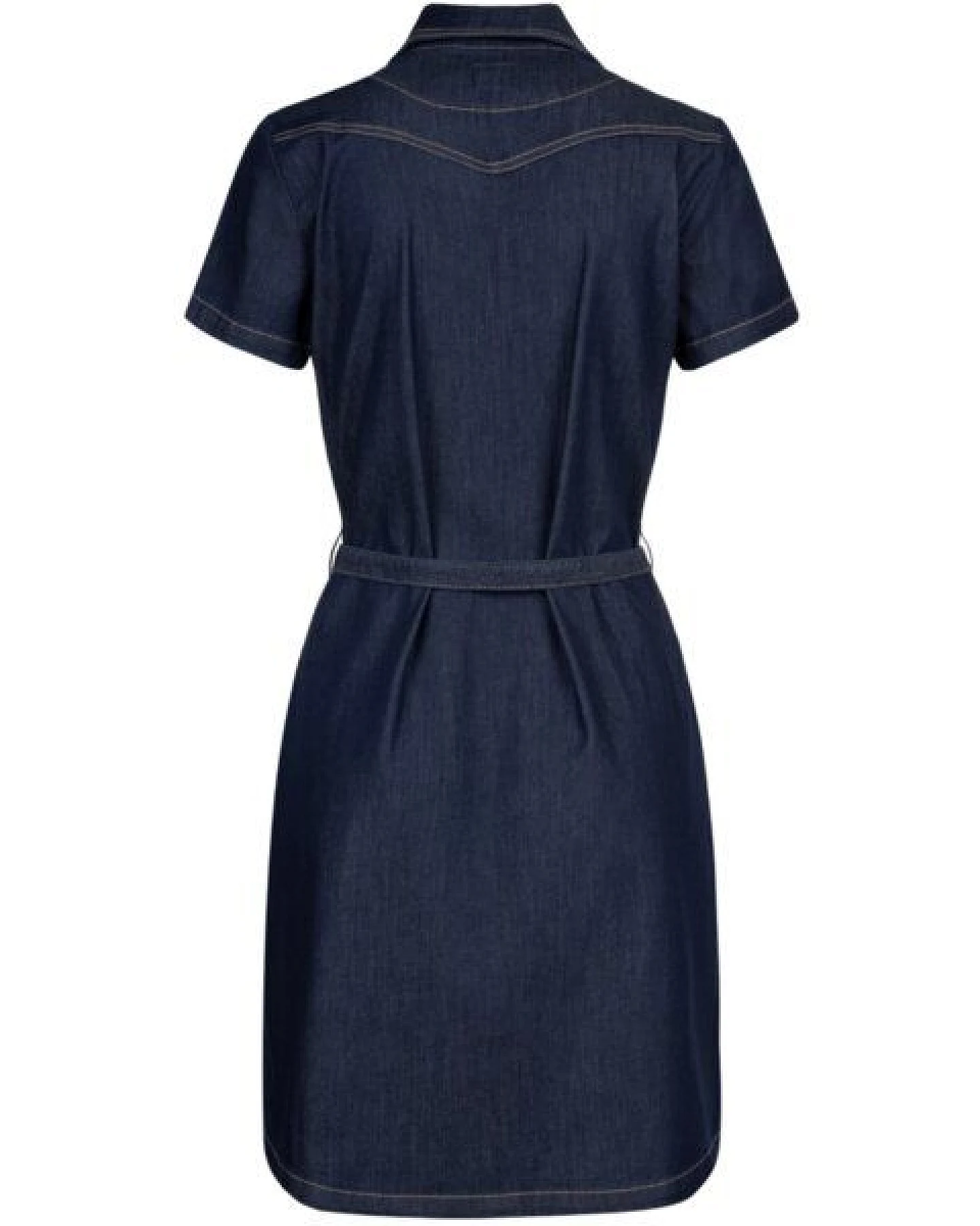 Feuervogl Shirtdress KAYSA Hemdblusenkleid aus LIGHT DENIM in classic blue – Ansicht 3