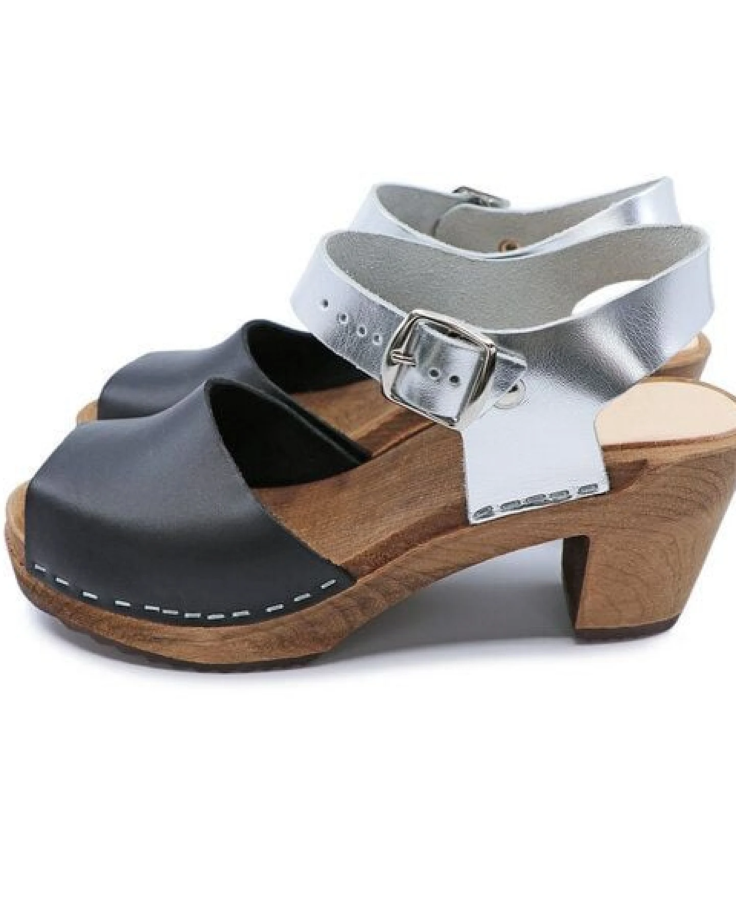 me&myClogs CLEO - Holz Clogs - high mid heel – Ansicht 2