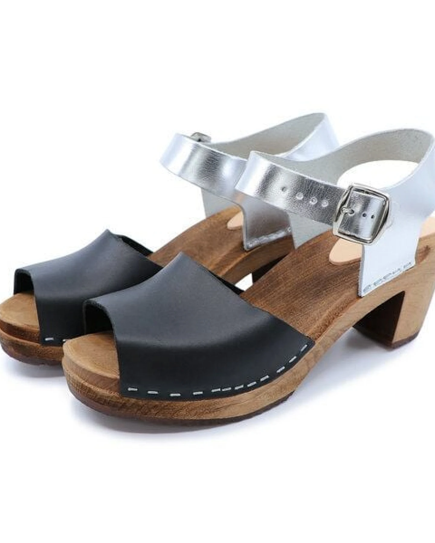 me&myClogs CLEO - Holz Clogs - high mid heel – Ansicht 4
