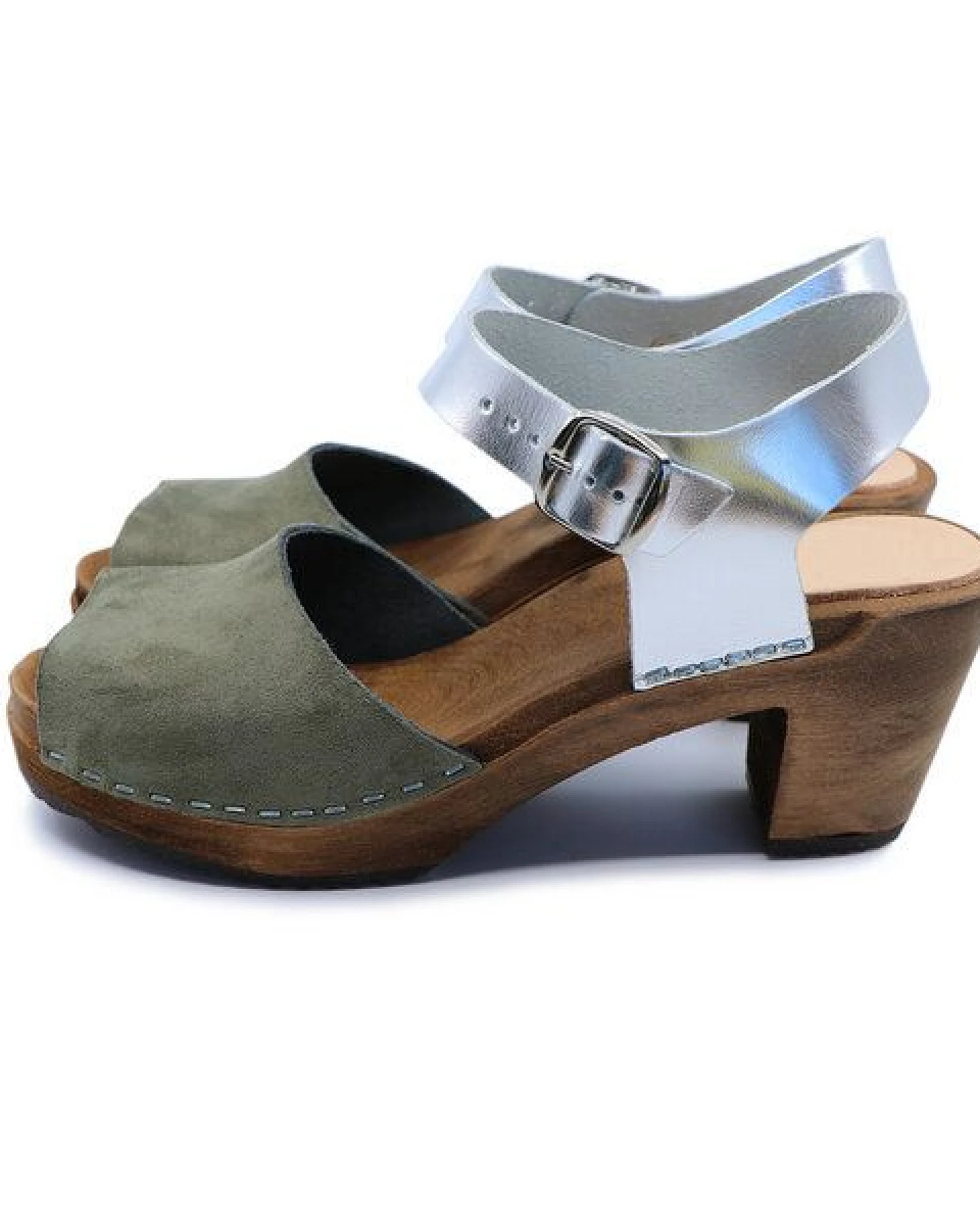 me&myClogs CLEO - Holz Clogs - high mid heel – Ansicht 3