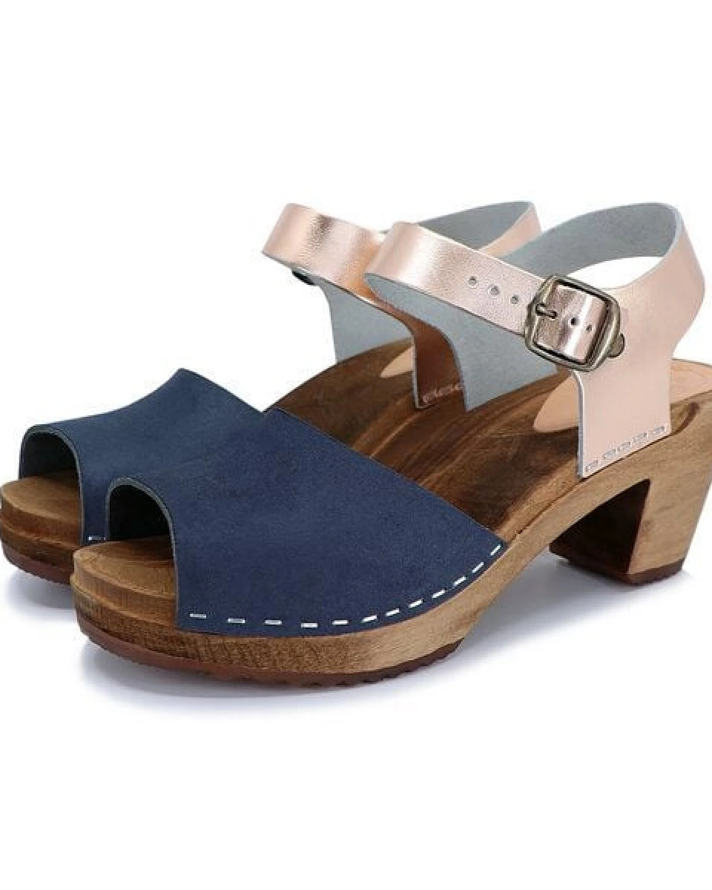 me&myClogs CLEO - Holz Clogs - high mid heel – Ansicht 3