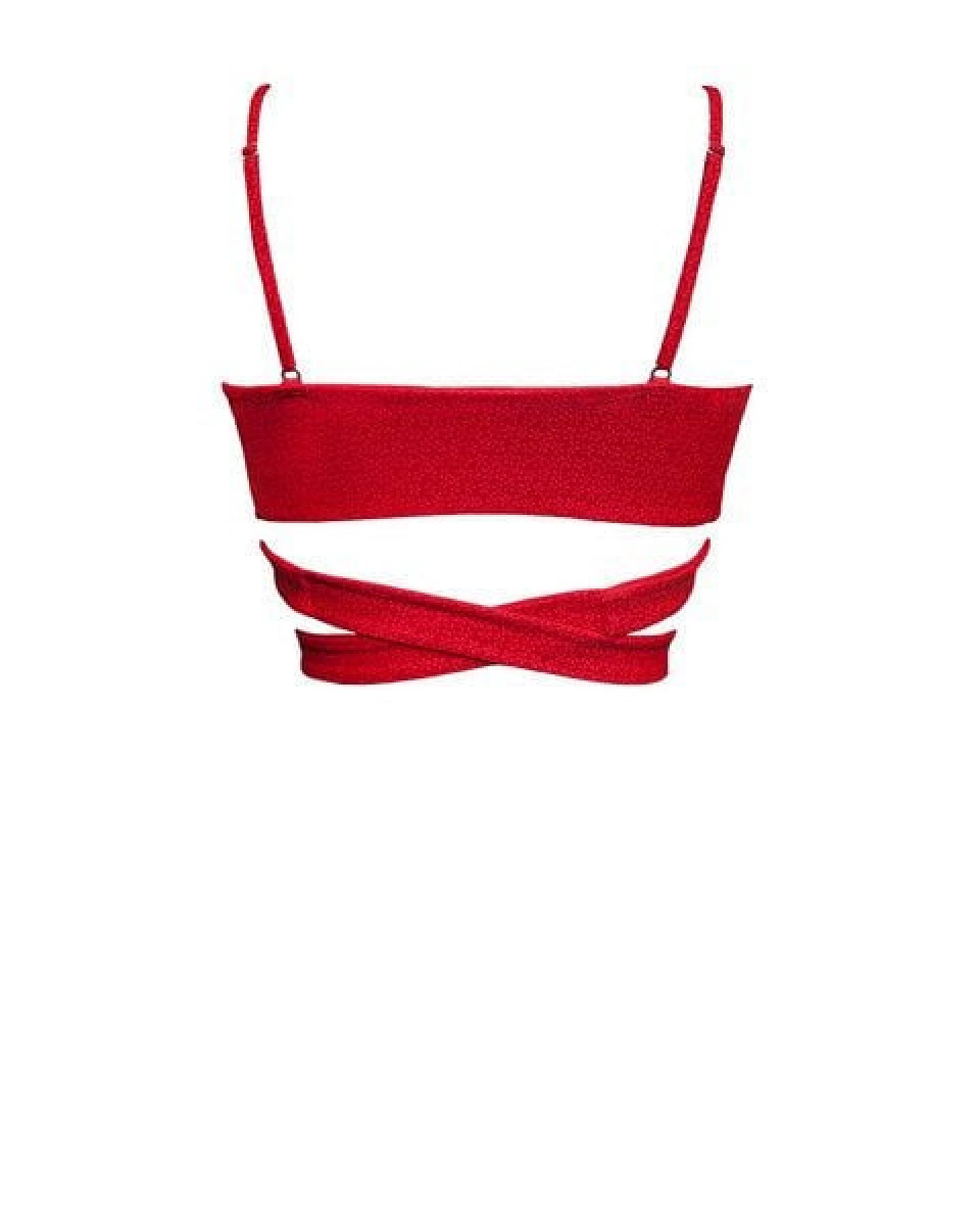 Anekdot Bikini Top Lin Geranium – Ansicht 3