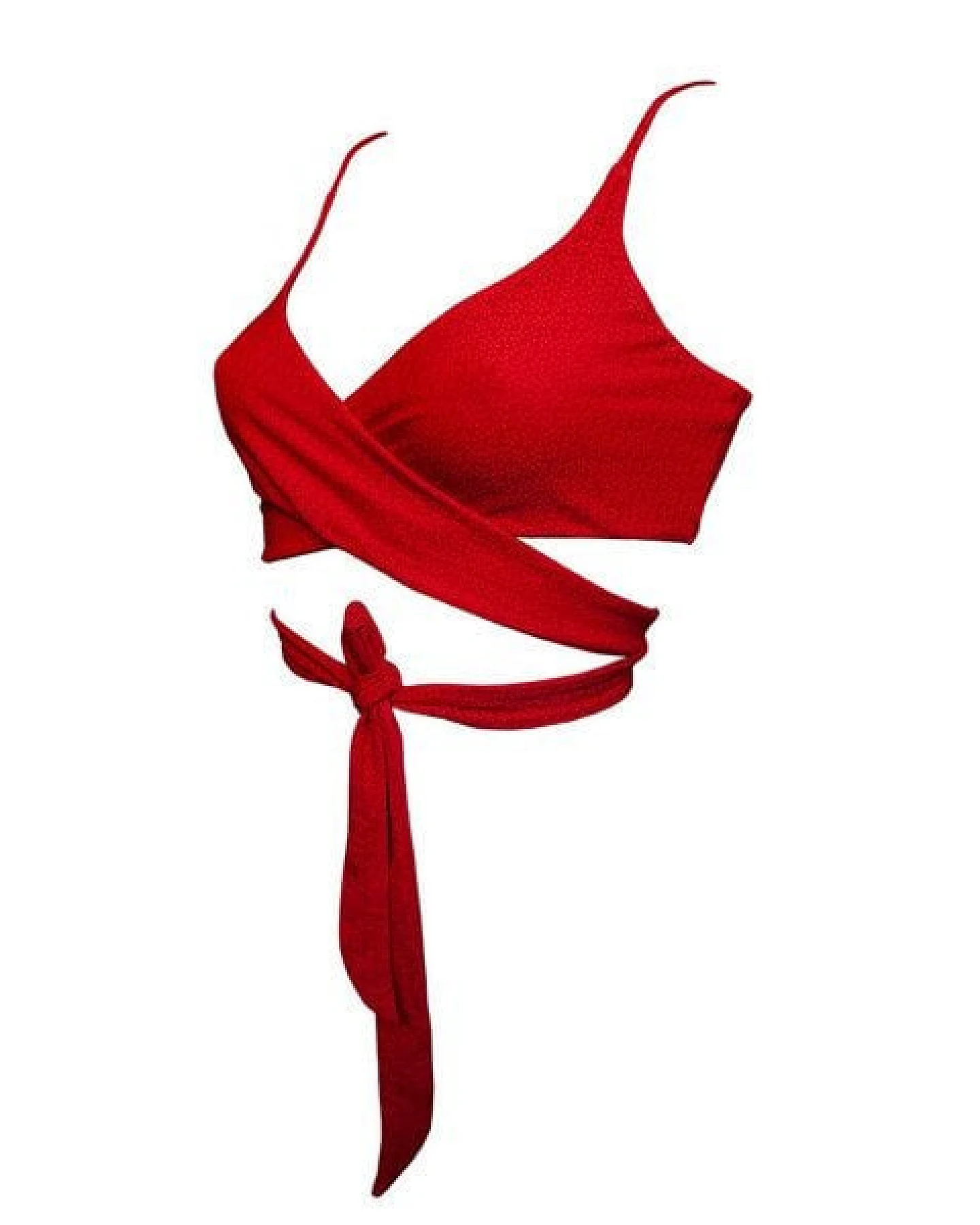 Anekdot Bikini Top Lin Geranium – Ansicht 4