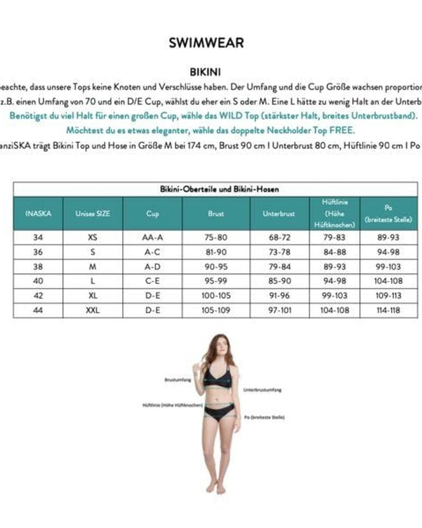 INASKA Reversible Bikini Top PURE – Ansicht 4