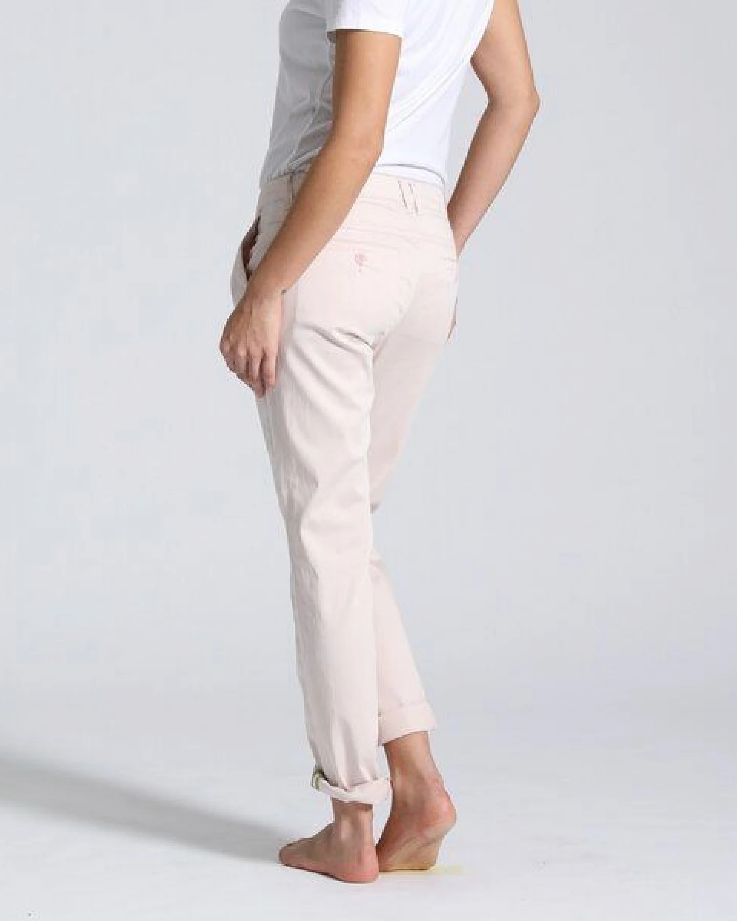 Feuervogl Business Chino LINDA mit Bundfalte – Ansicht 2