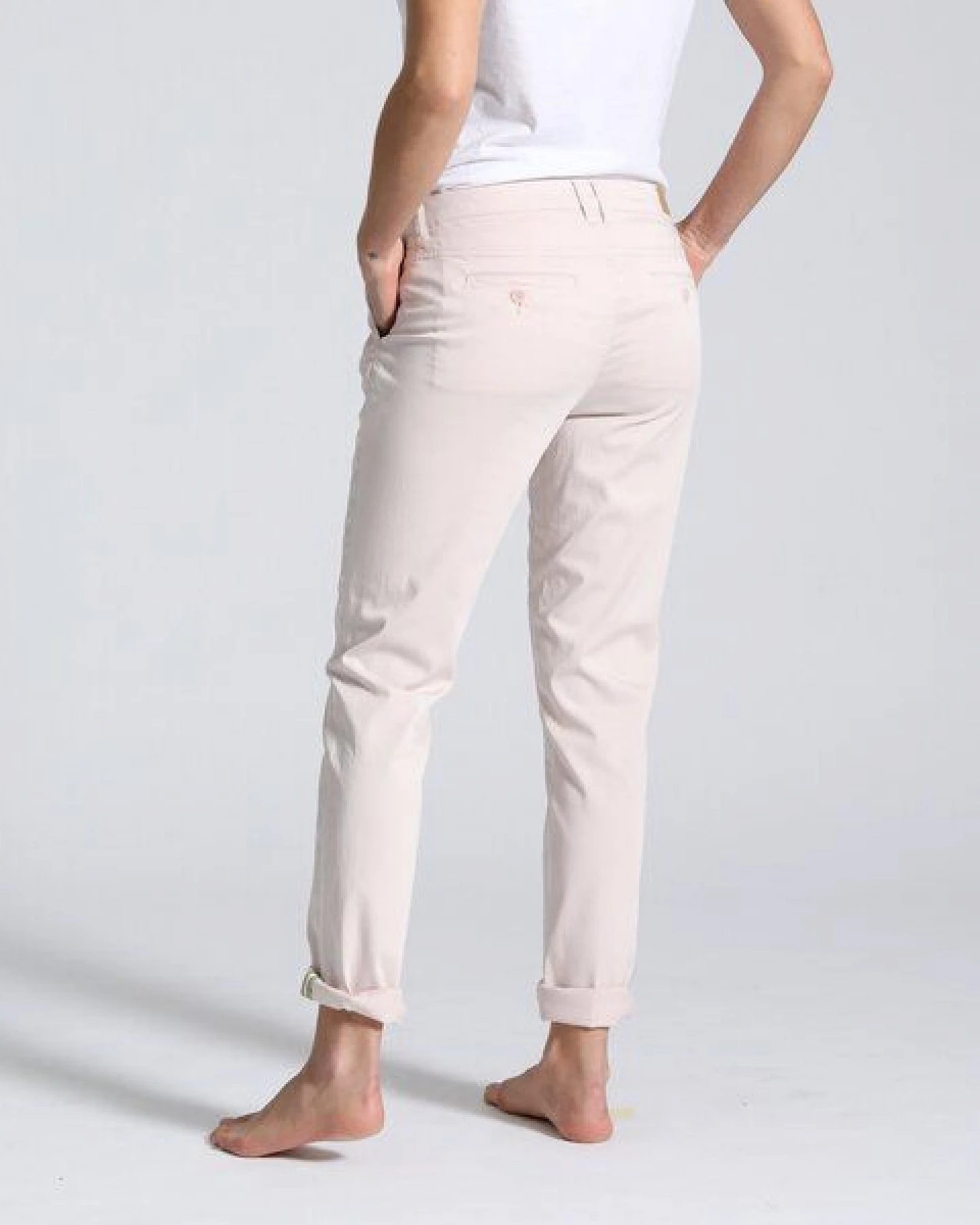 Feuervogl Business Chino LINDA mit Bundfalte – Ansicht 3