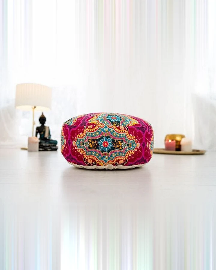 Goldwerk Schliersee Meditationskissen Marrakesh pink