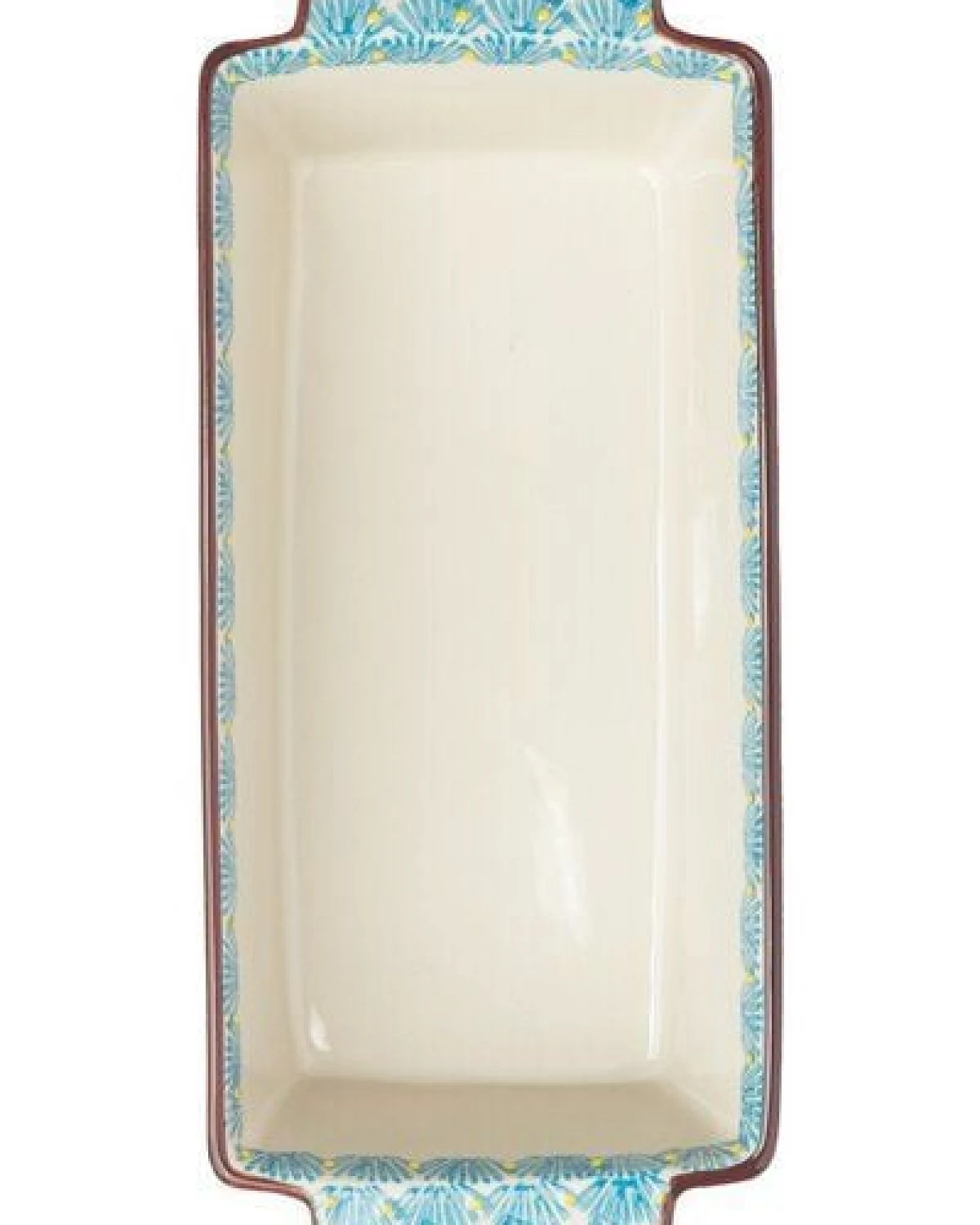 TRANQUILLO Kuchenform Art Deco aus Steinzeug mit Muster (POR490) – Ansicht 3