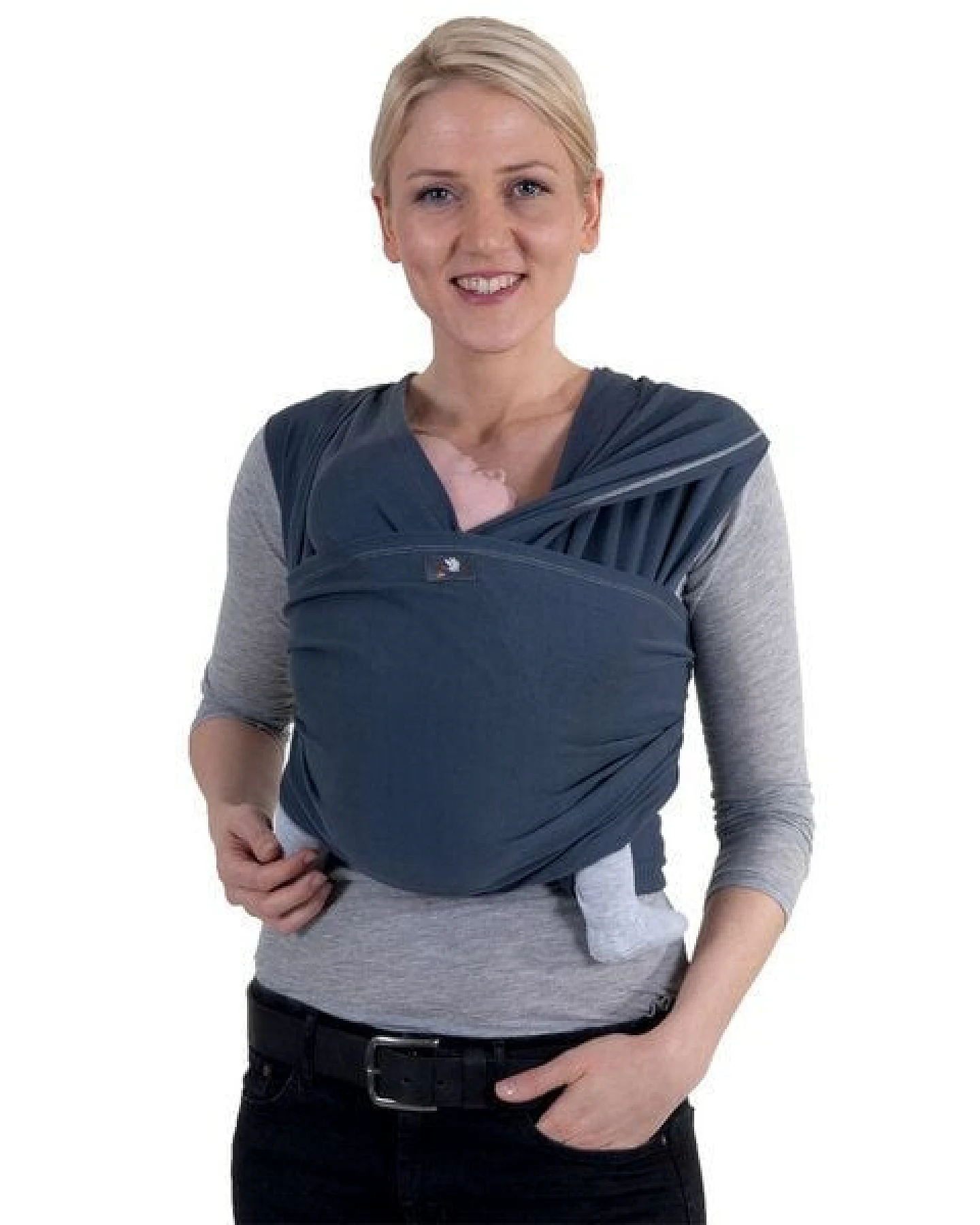 Hoppediz® Hoppediz Newborn Babytragetuch 100 % Bio Baumwolle – Ansicht 3