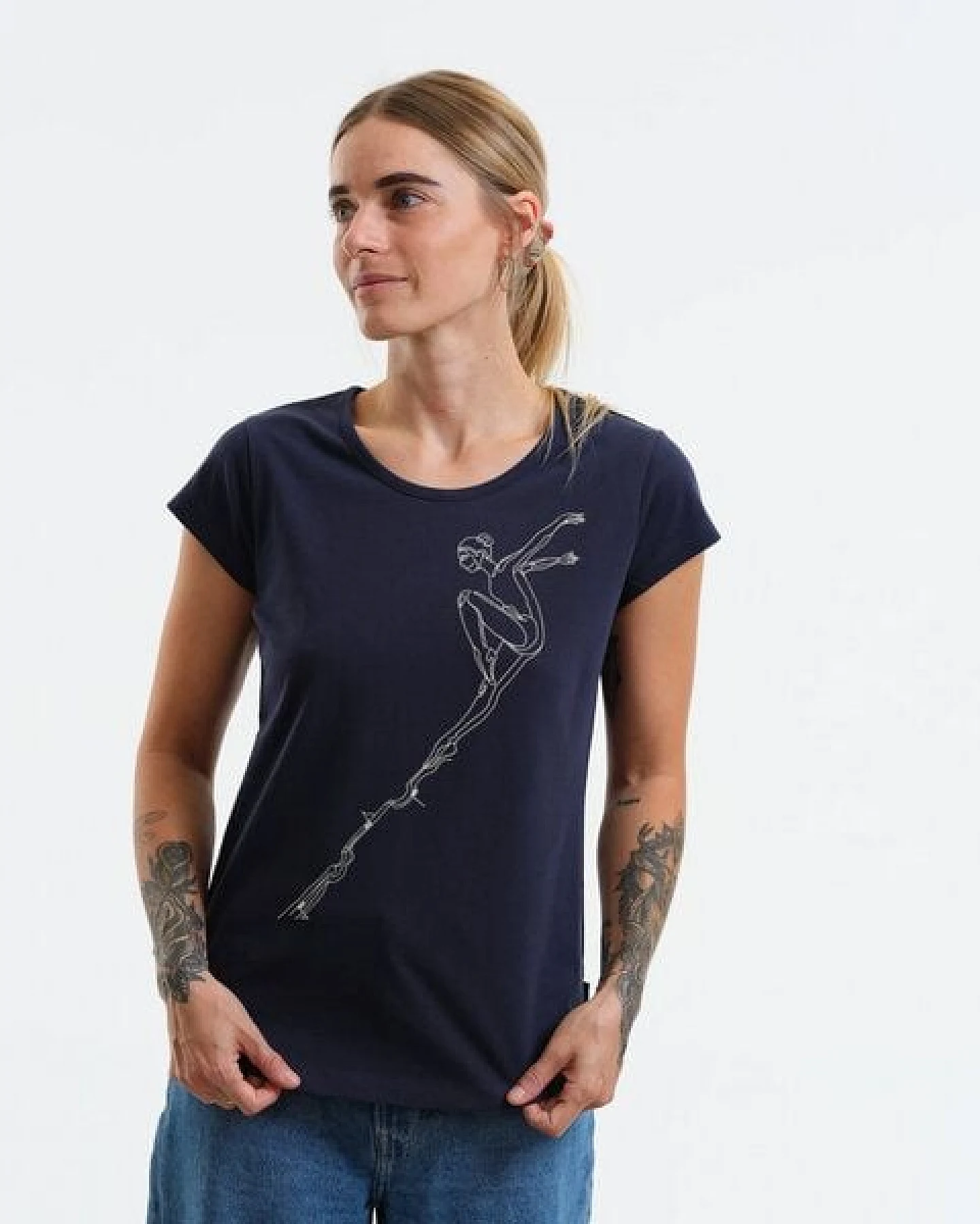 GARY MASH Shirt Asheville Tänzerin aus Biobaumwolle – Ansicht 4