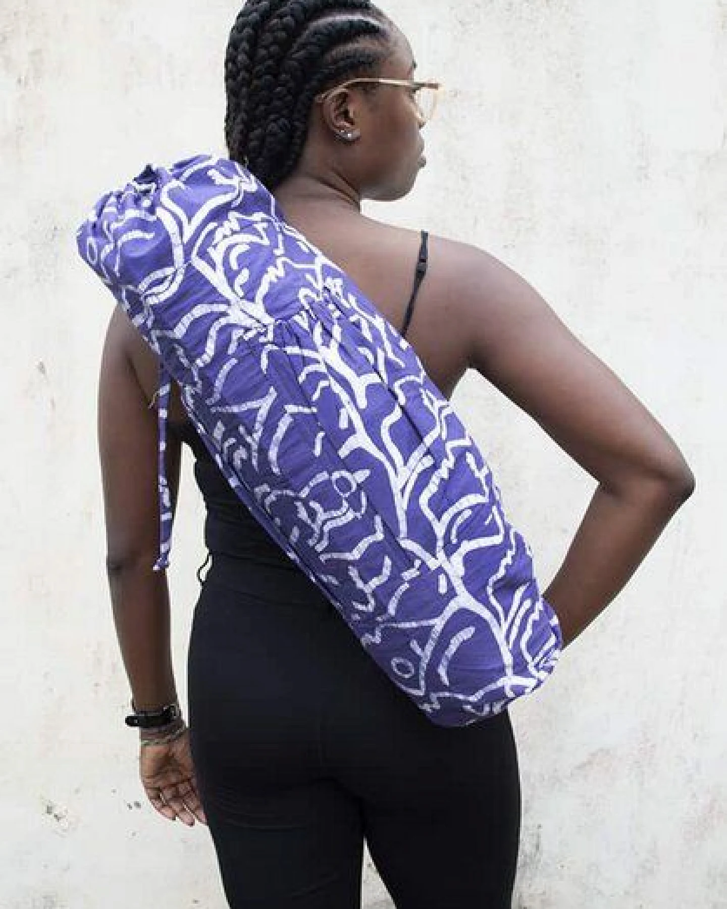 Global Mamas Bio Yogatasche - Pathways/Kakum/Wildflowers/Sisters/Canopy – Ansicht 2
