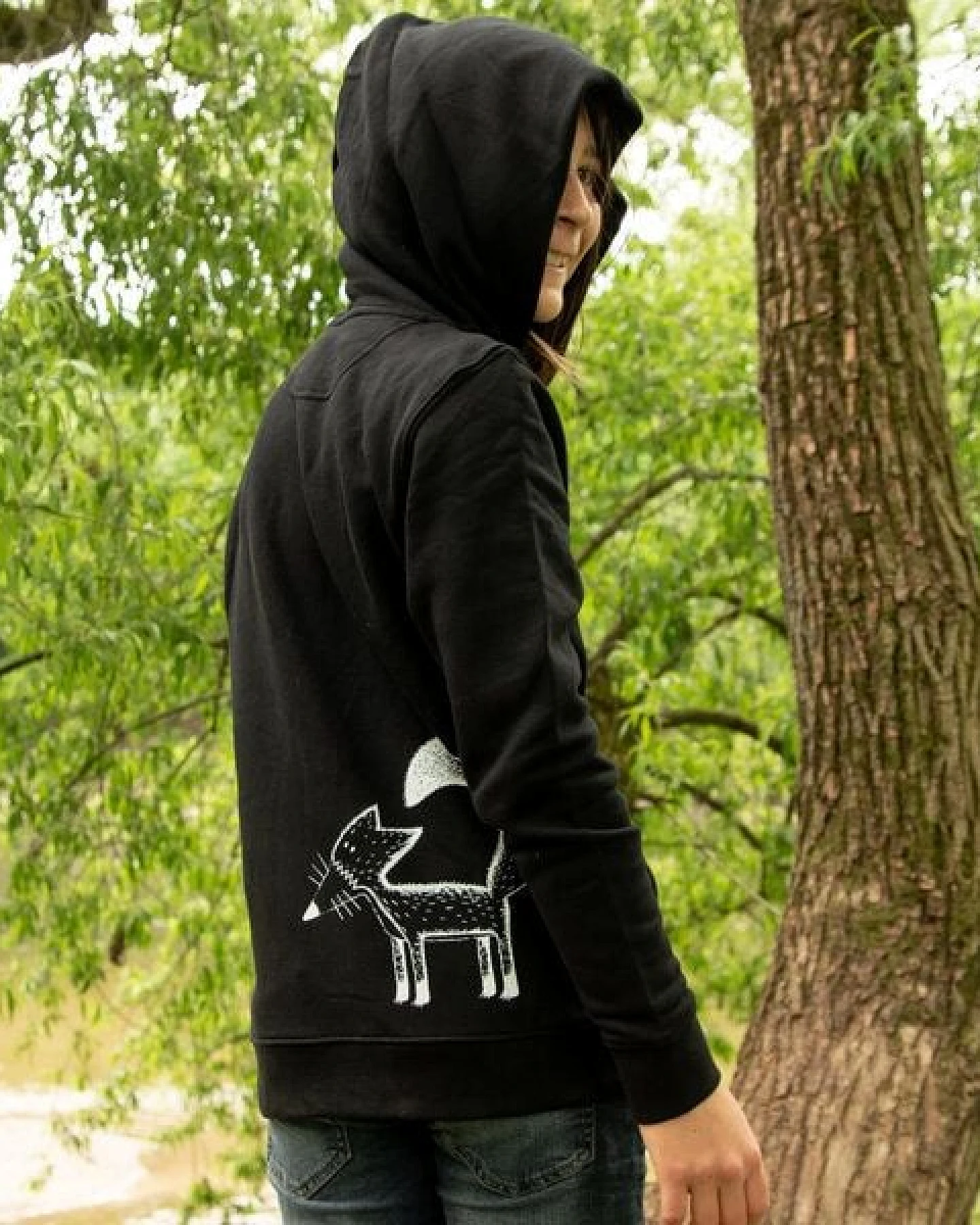 Cmig Kinder Kapuzenjacke Franzi Fuchs – Ansicht 2