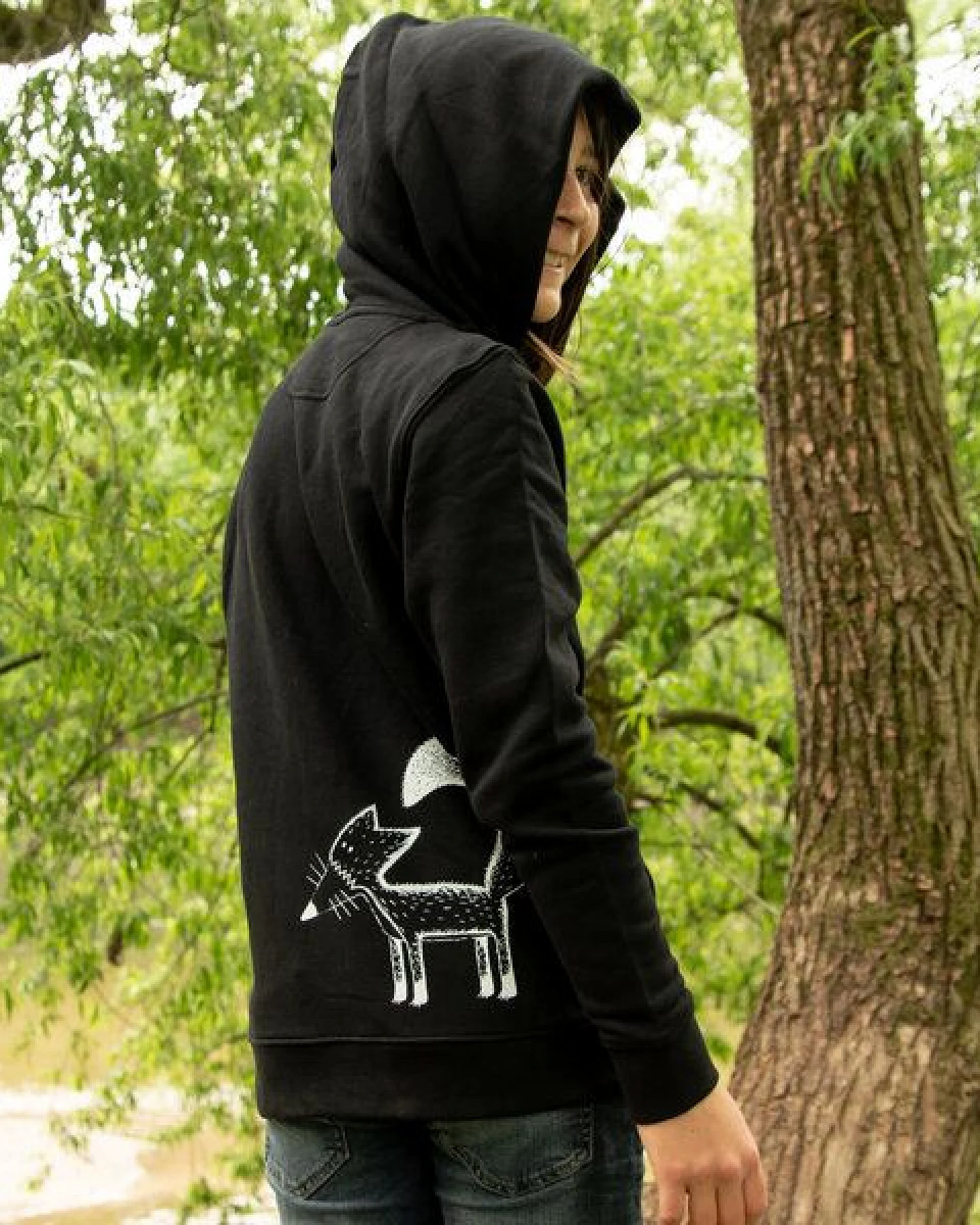 Cmig Kinder Kapuzenjacke Franzi Fuchs – Ansicht 2