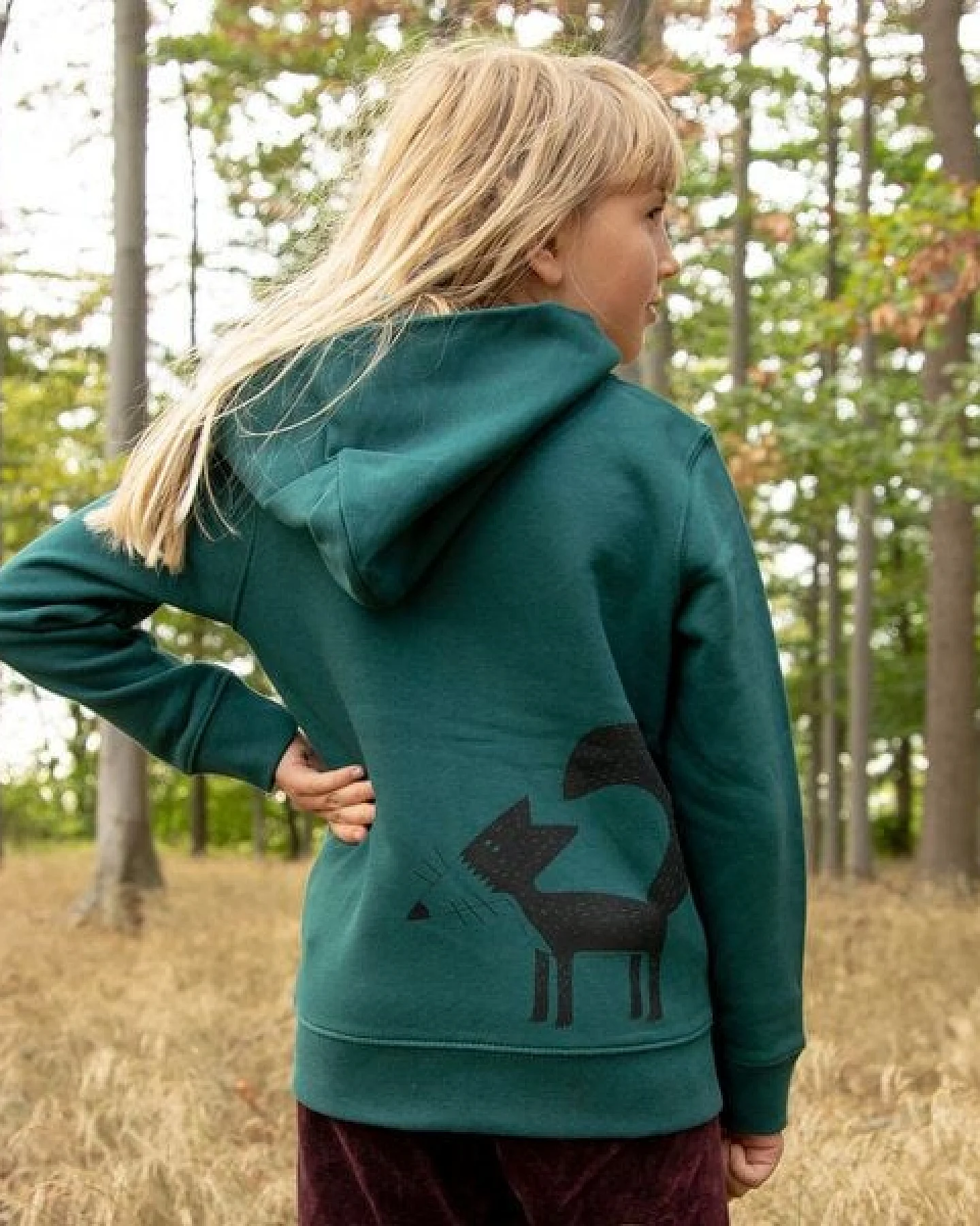 Cmig Kinder Kapuzenjacke Franzi Fuchs – Ansicht 4