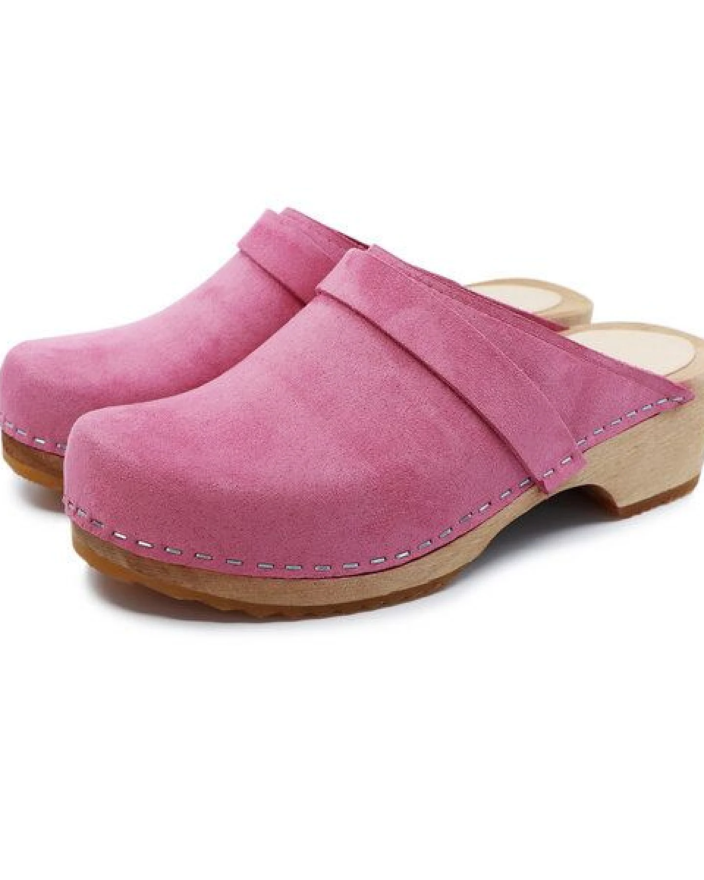 LYCKA - schwedische Holz Clogs von me&myClogs - low heel – Ansicht 3