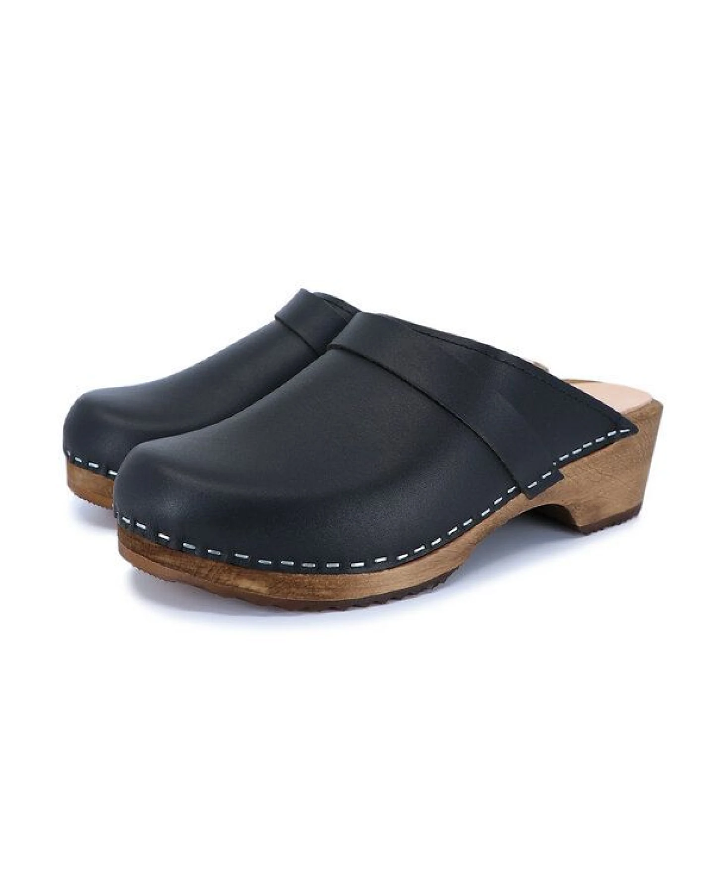 LYCKA - schwedische Holz Clogs von me&myClogs - low heel – Ansicht 3