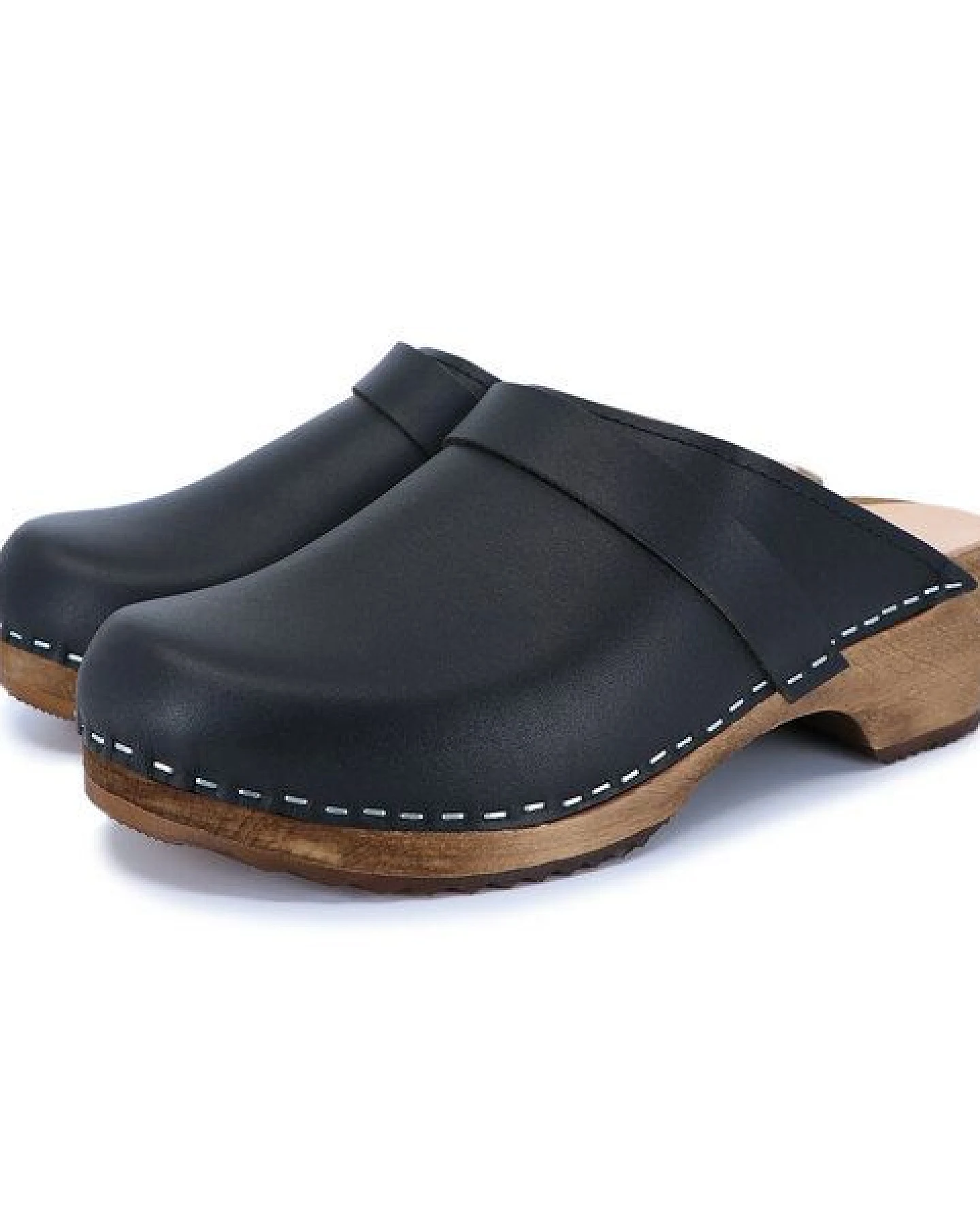 LYCKA - schwedische Holz Clogs von me&myClogs - low heel – Ansicht 3