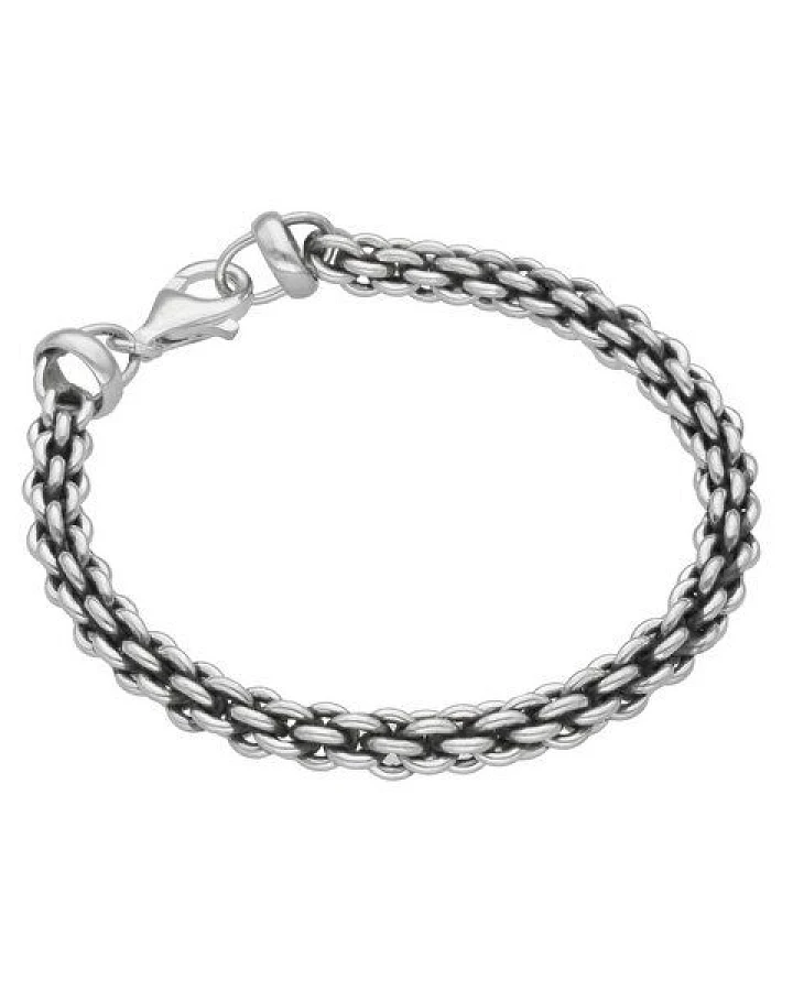 pakilia Silber Armband gegliedert Fair-Trade und handmade